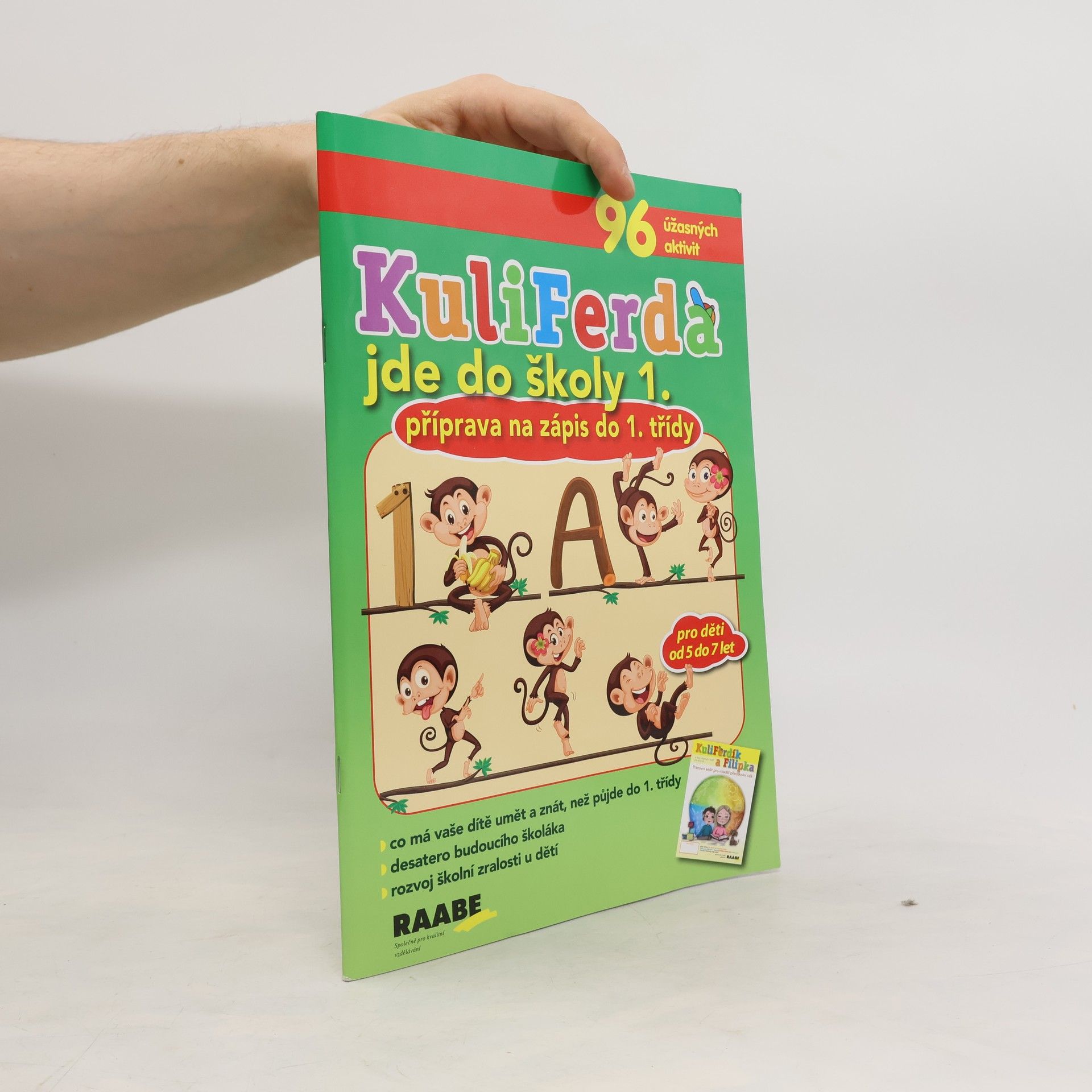 Michaela Gondeková Kuliferda jde do školy 1. : příprava na zápis do 1. třídy