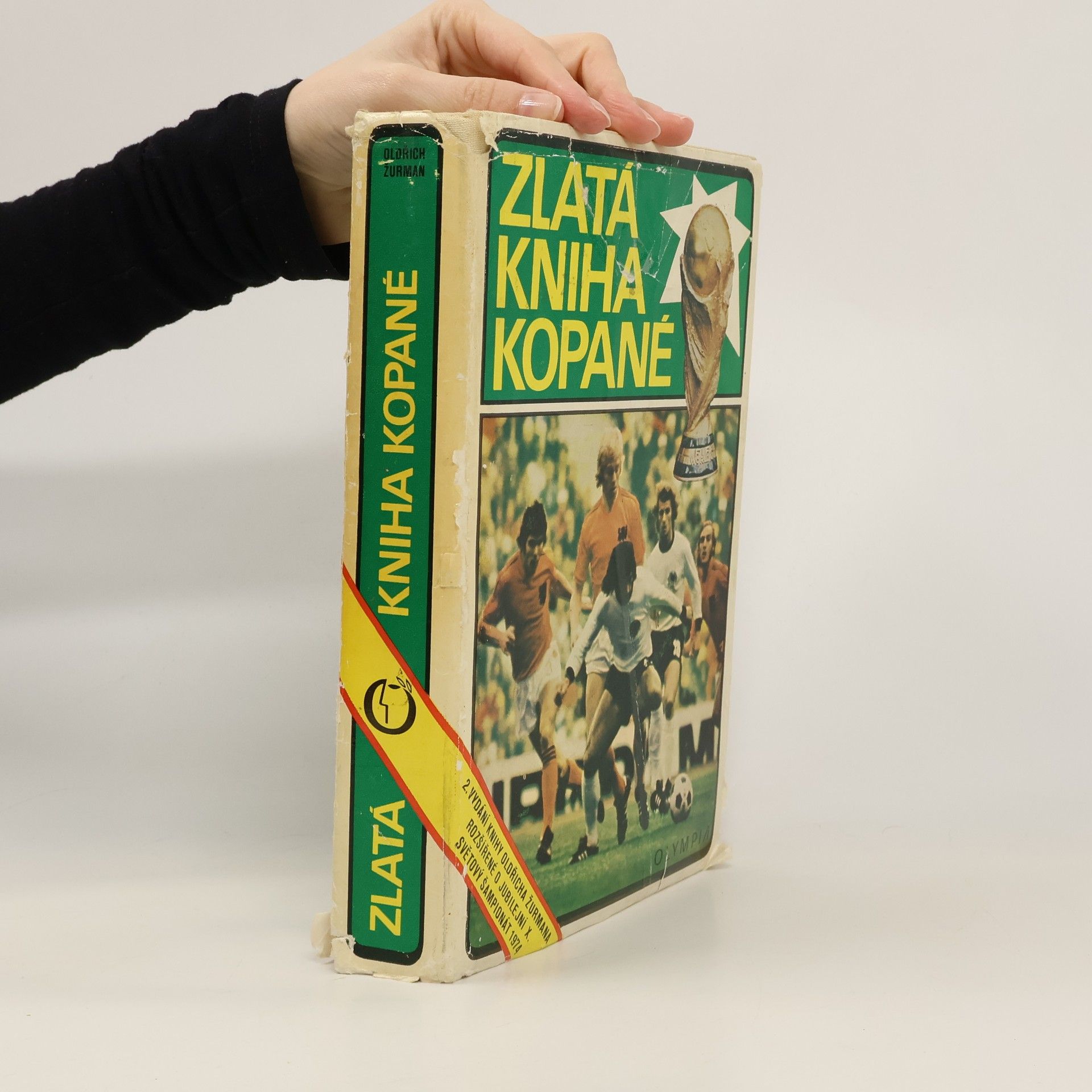 Oldřich Žurman Zlatá kniha kopané