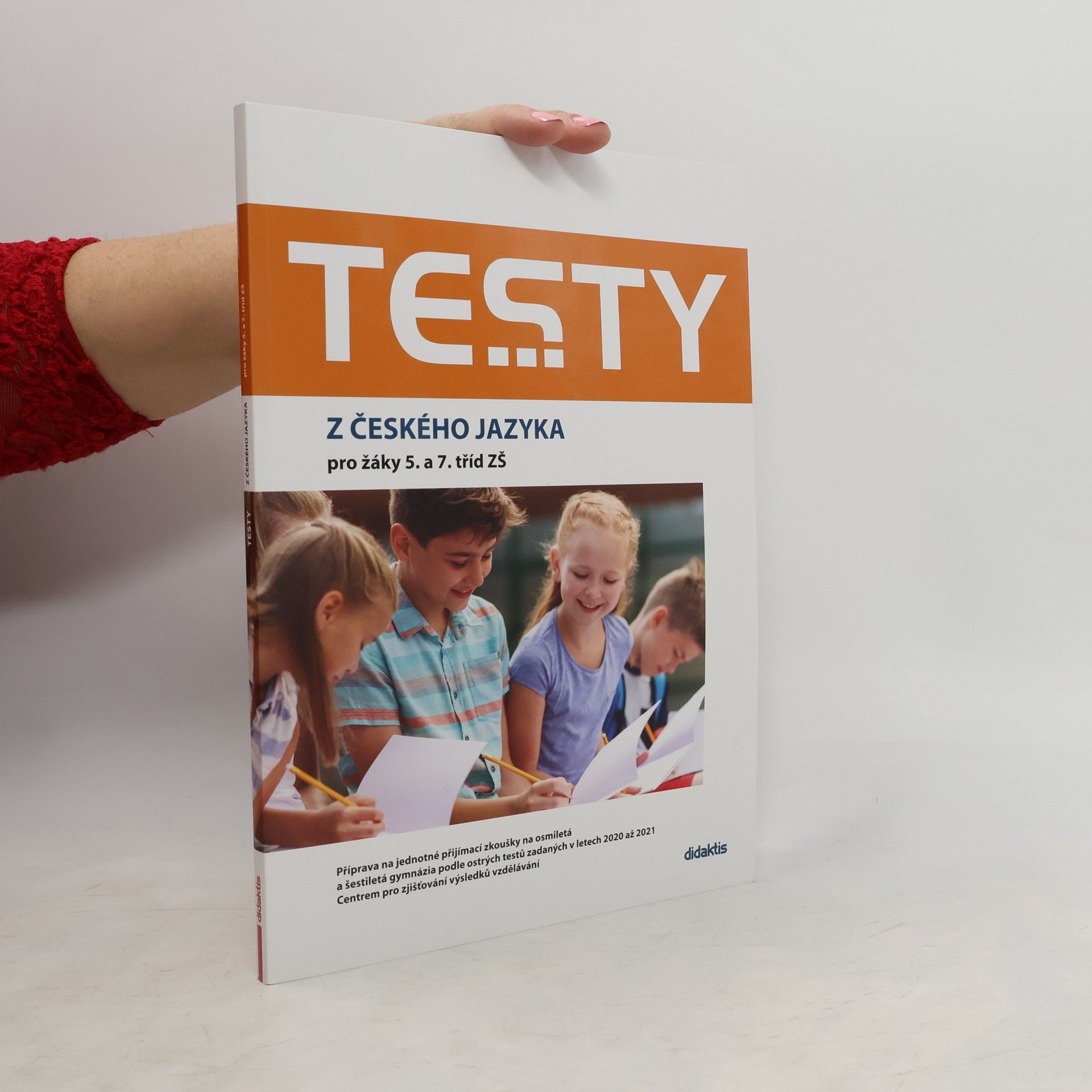 Collectif d'auteurs Testy 2023-2024 z českého jazyka pro žáky 5. a 7. tříd ZŠ