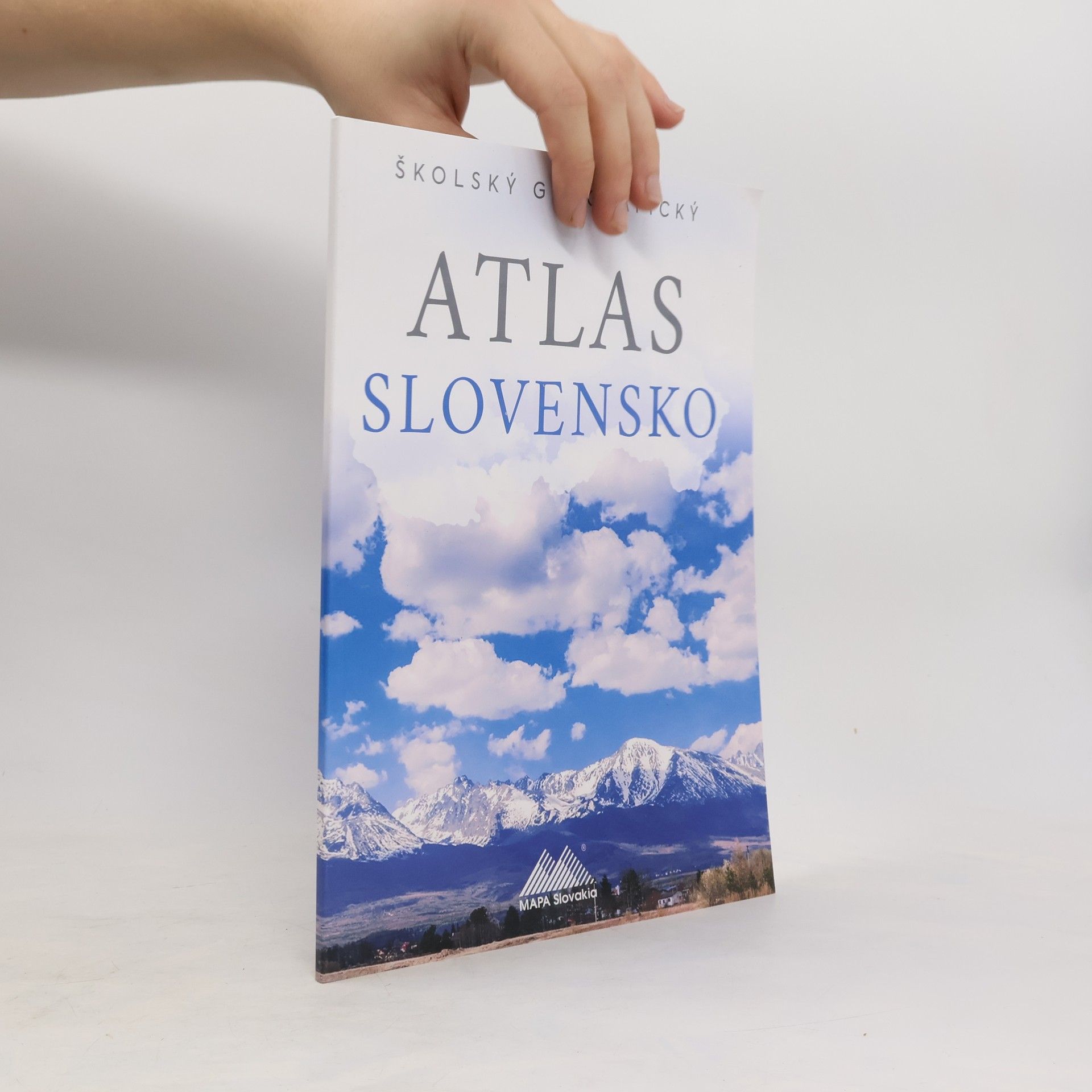 Ladislav Tolmáči Školský geografický atlas. Slovensko
