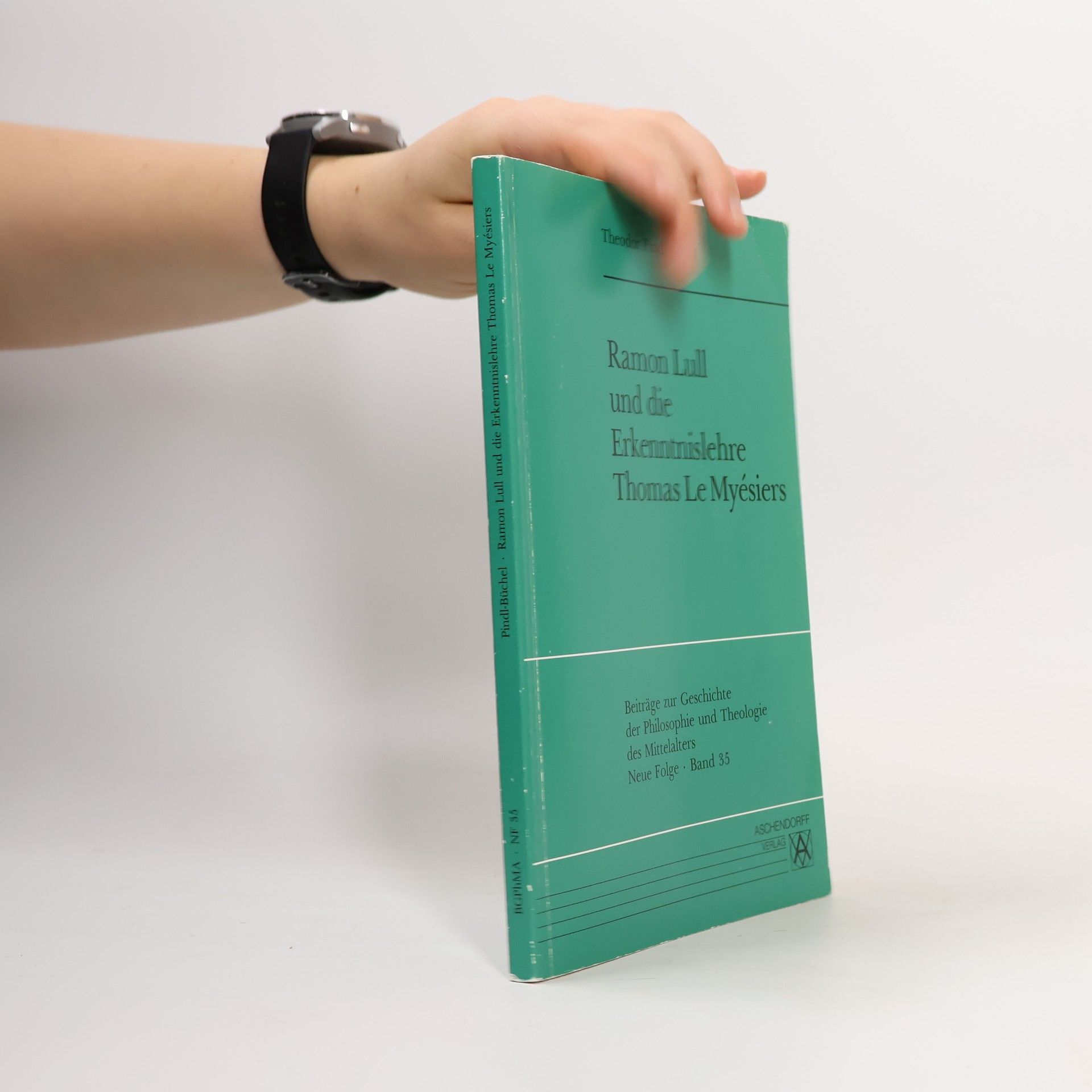 Theodor Pindl Ramon Lull und die Erkenntnislehre Thomas LeMyésiers