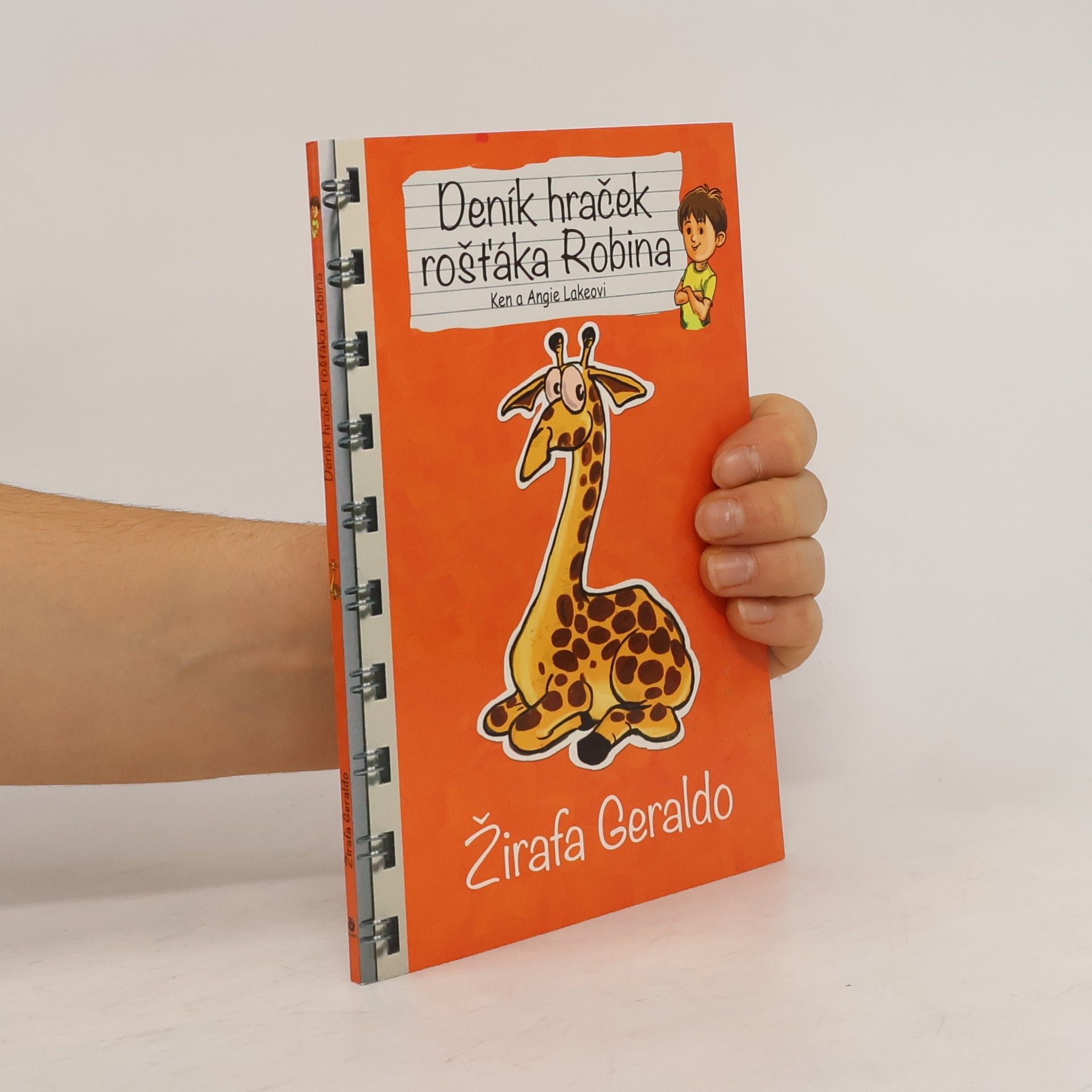 Ken Lake Deník hraček rošťáka Robina. Žirafa Geraldo