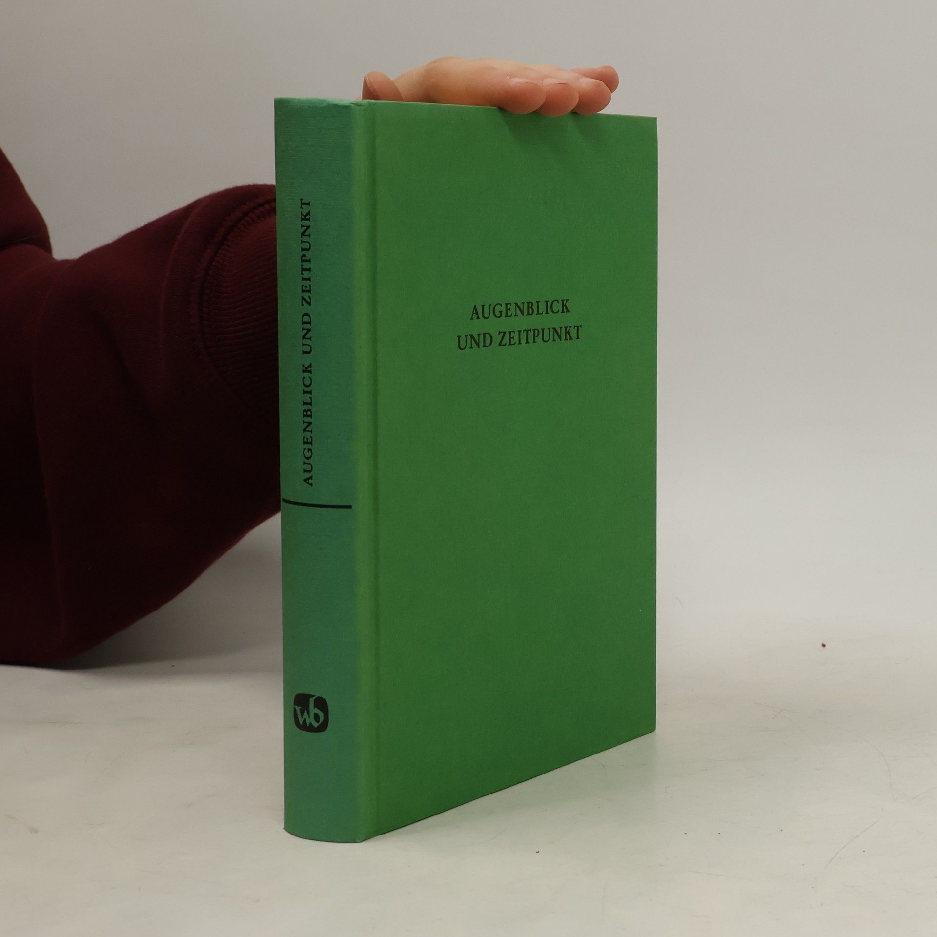 Christian W. Thomsen Augenblick und Zeitpunkt