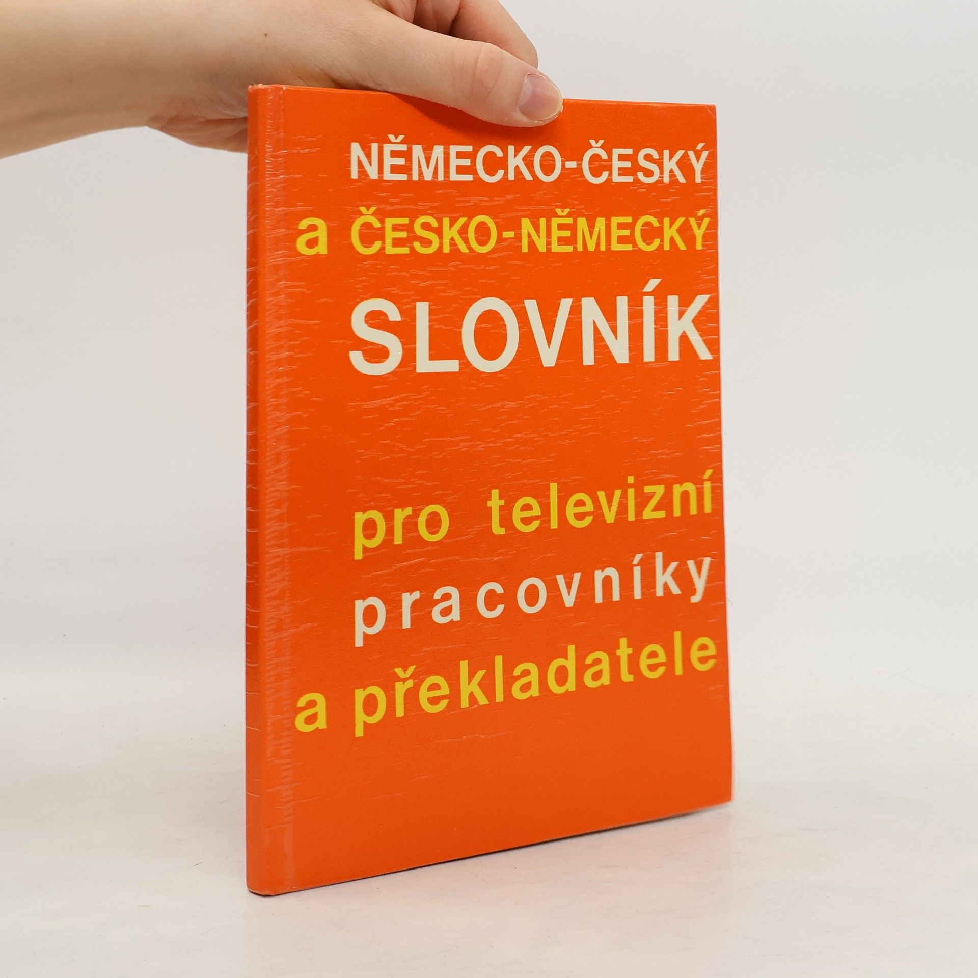 AA.VV. Německo-český a česko-německý slovník pro televizní pracovníky a překladatele