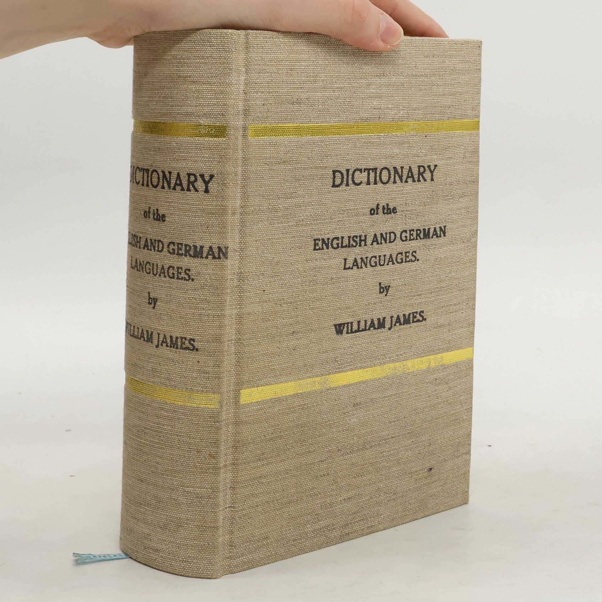 William James Dictionary of the English and German Languages