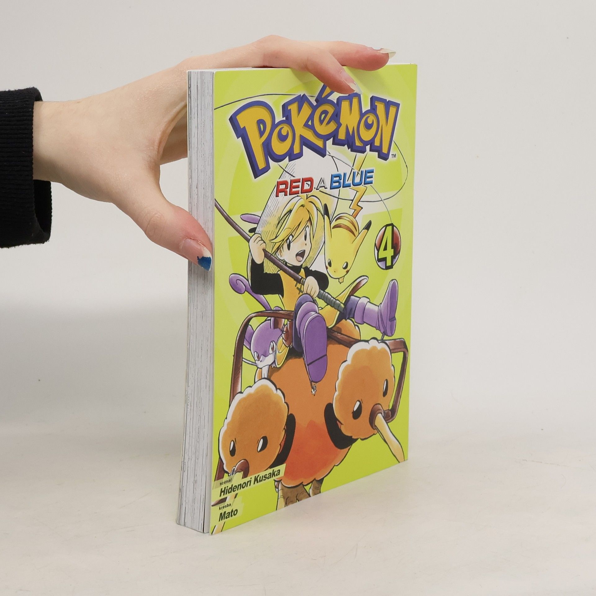 Hidenori Kusaka Pokémon. Red a Blue 4