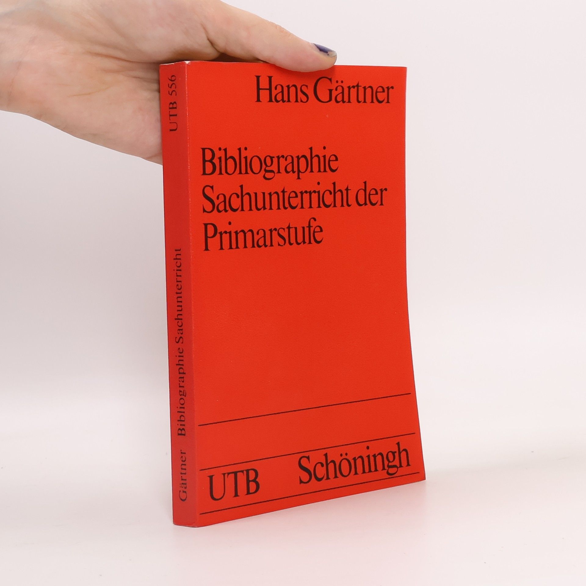 Hans Gärtner Bibliographie Sachunterricht der Primarstufe