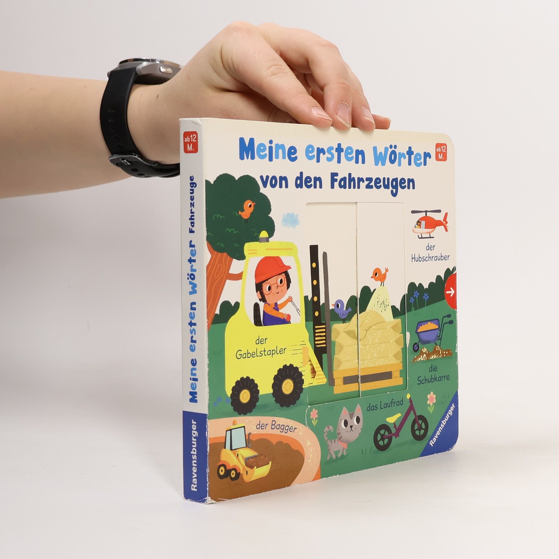 Cornelia Frank Meine ersten Wörter von den Fahrzeugen - Sprechen lernen mit großen Schiebern und Sachwissen für Kinder ab 12 Monaten