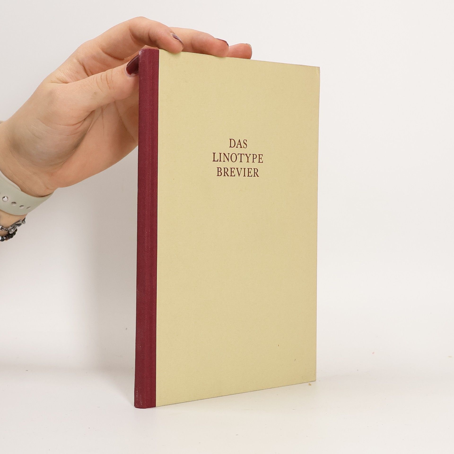 Fritz Schröder Das Linotype Brevier
