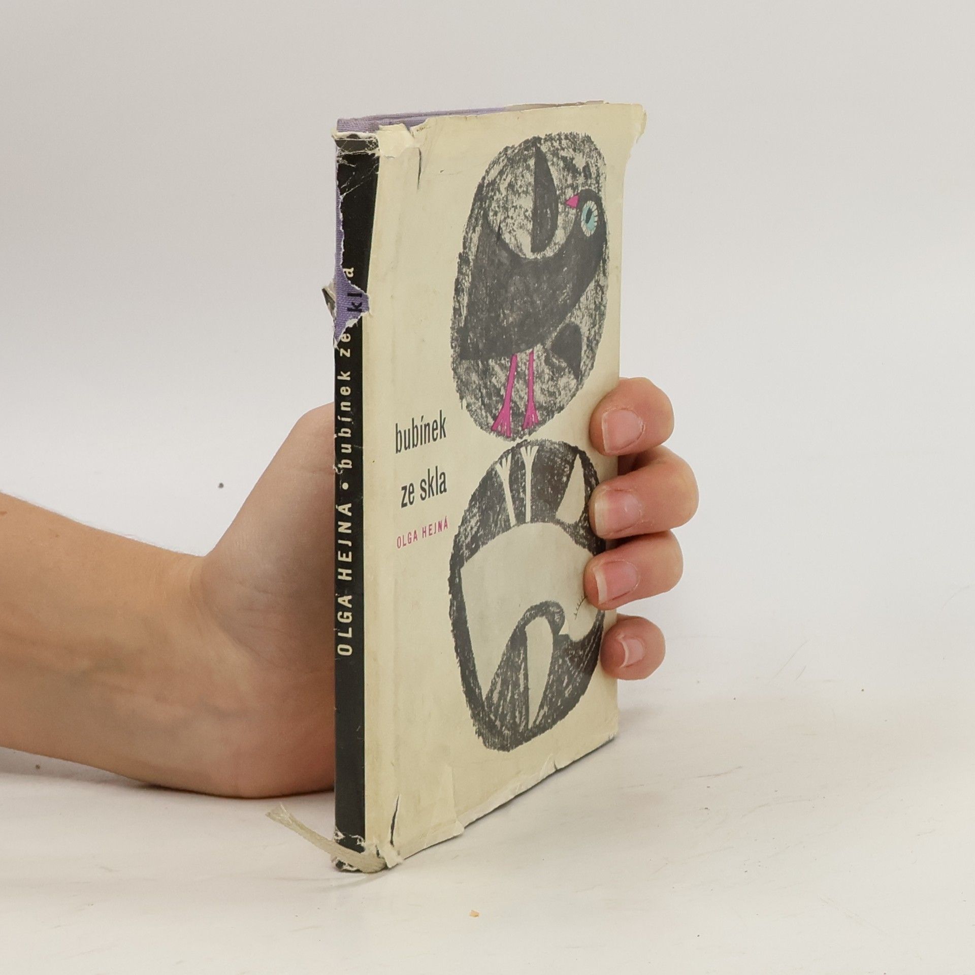Olga Hejná Bubínek ze skla
