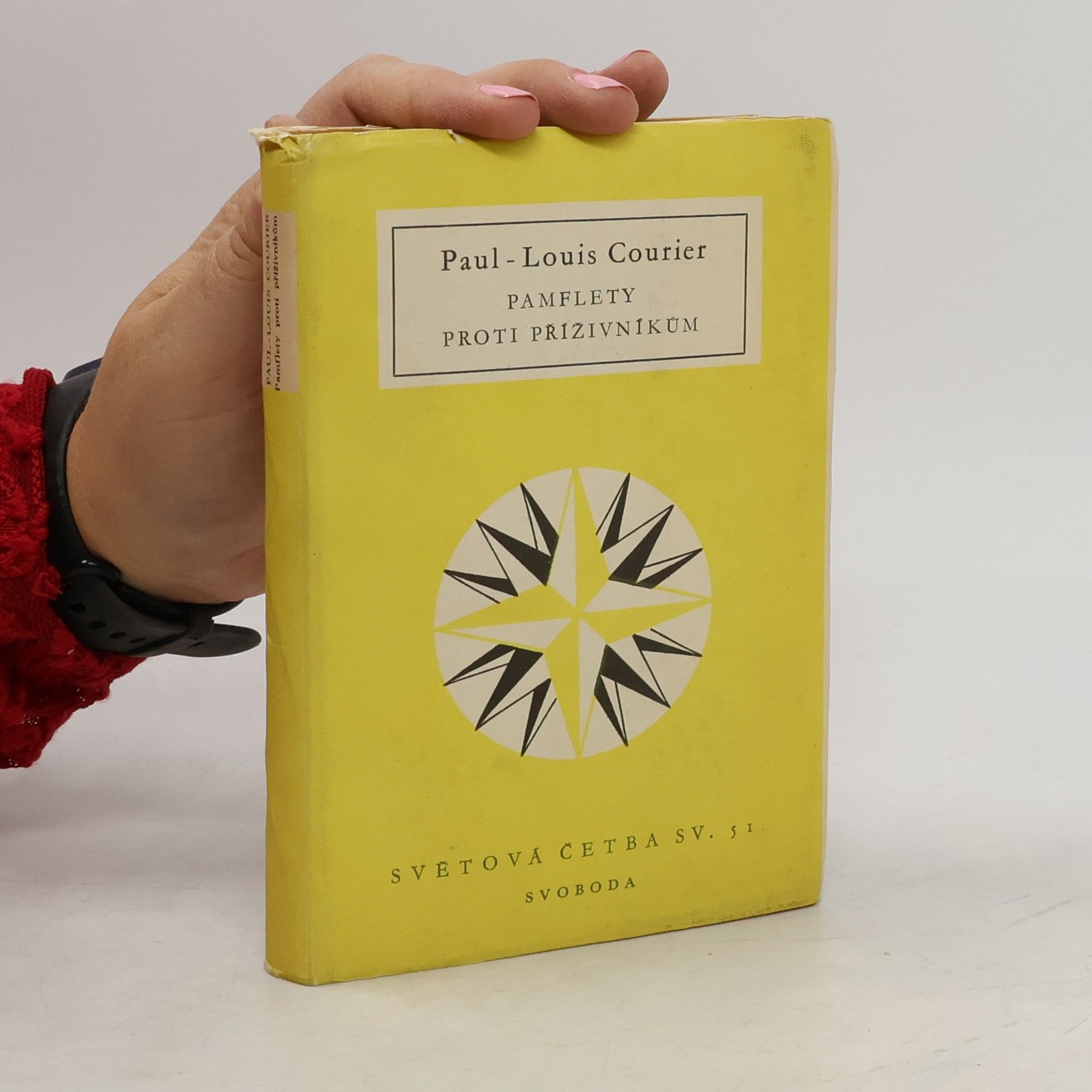 Paul Louis Courier Pamflety proti příživníkům