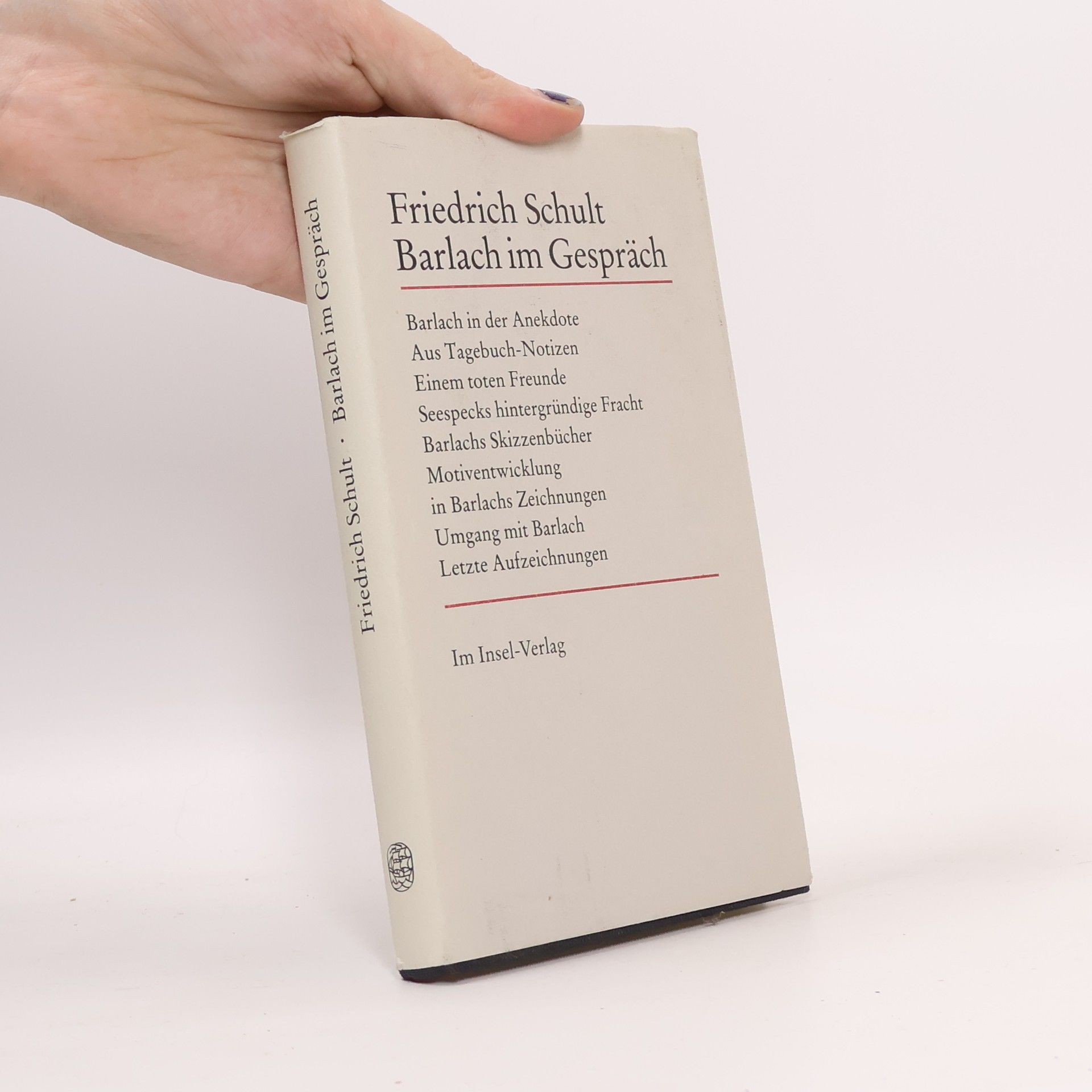 Friedrich Schult Barlech im Gesprächt