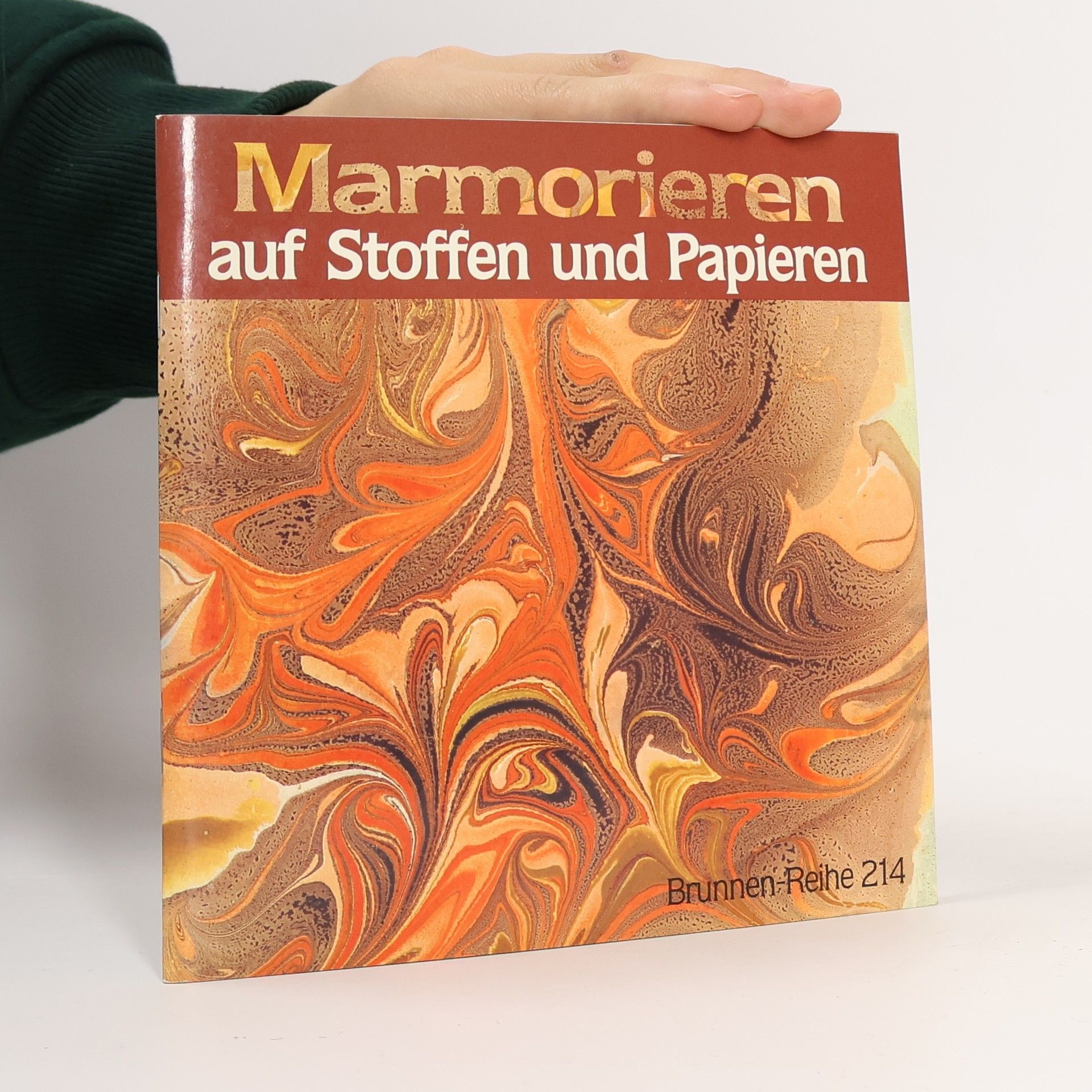 Collectif d'auteurs Marmorieren auf Stoffen und Papieren