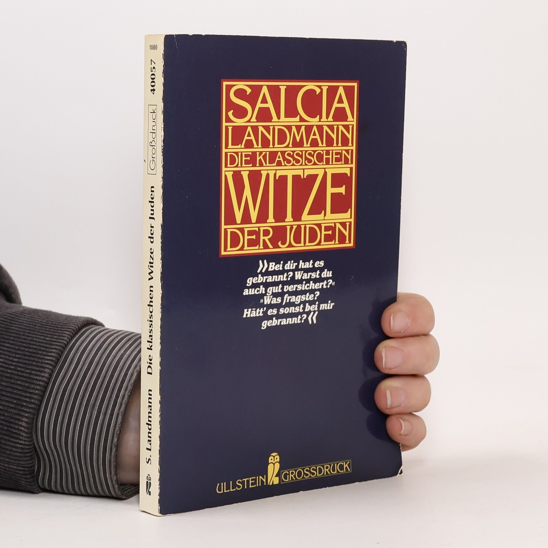 Salcia Landmann Die klassischen Witze der Juden - Großdruck