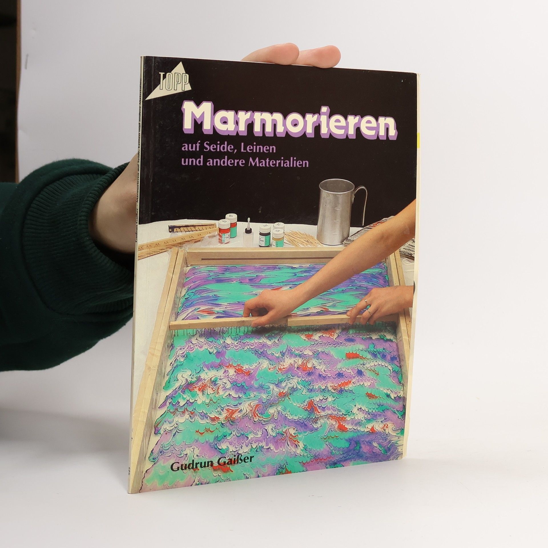 Marmorieren auf Seide, Leinen und andere Gewebe