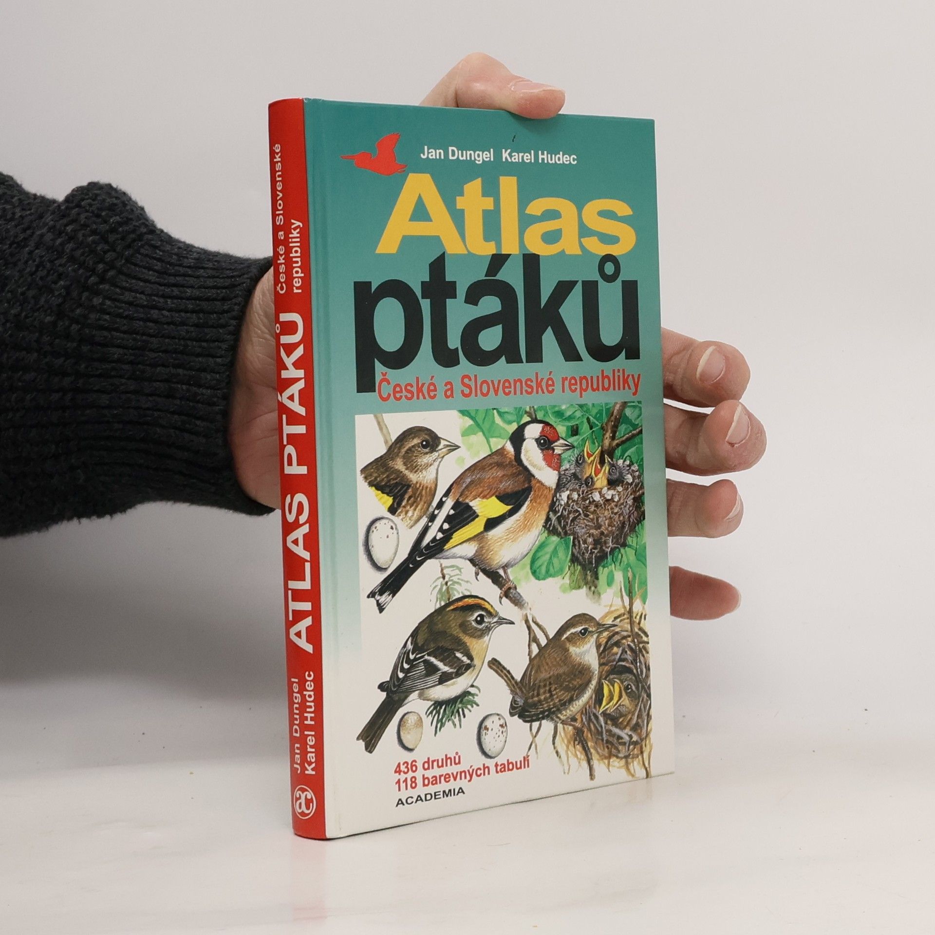 Jan Dungel Atlas ptáků České a Slovenské republiky
