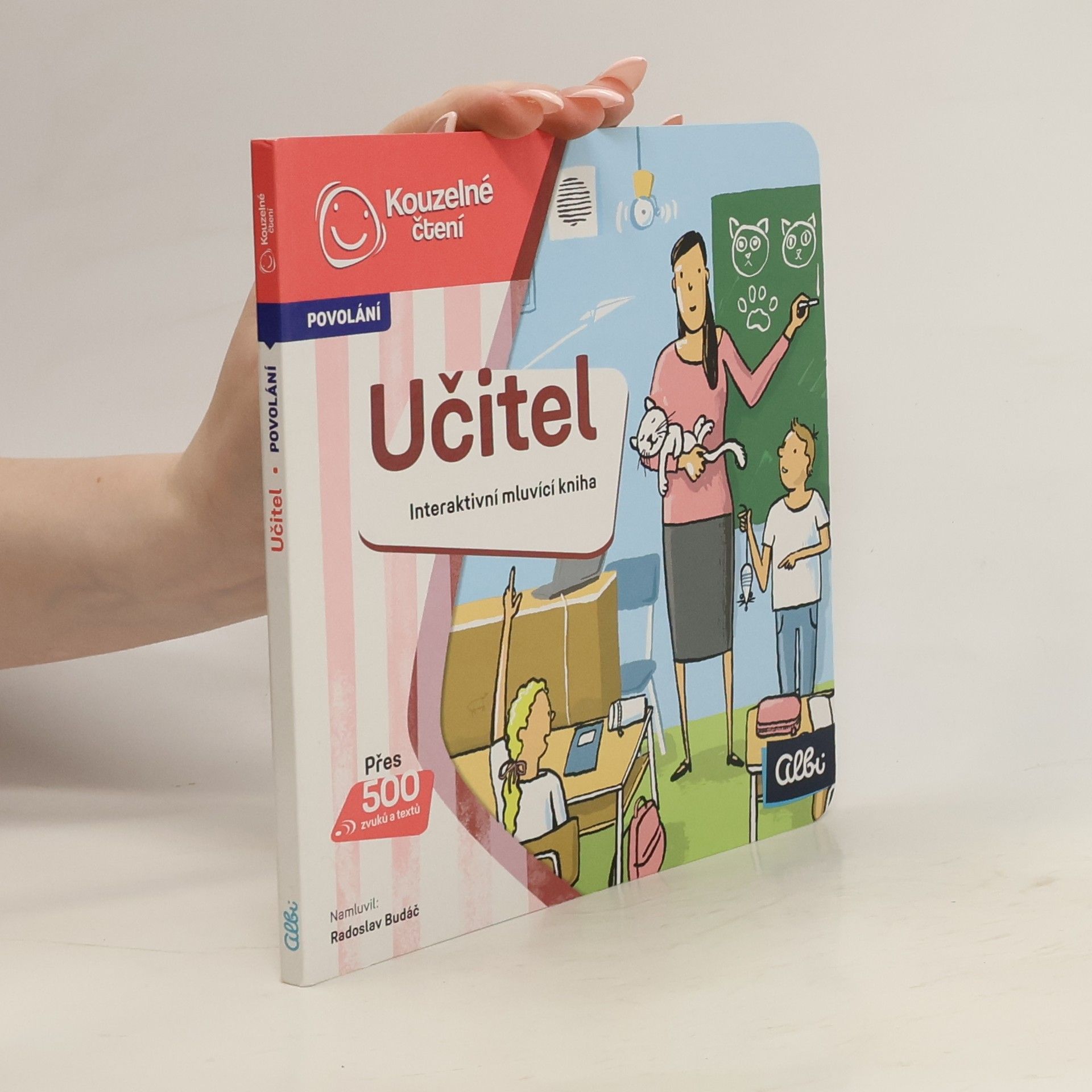 Jan Laštovička Učitel: povolání. Interaktivní mluvící kniha