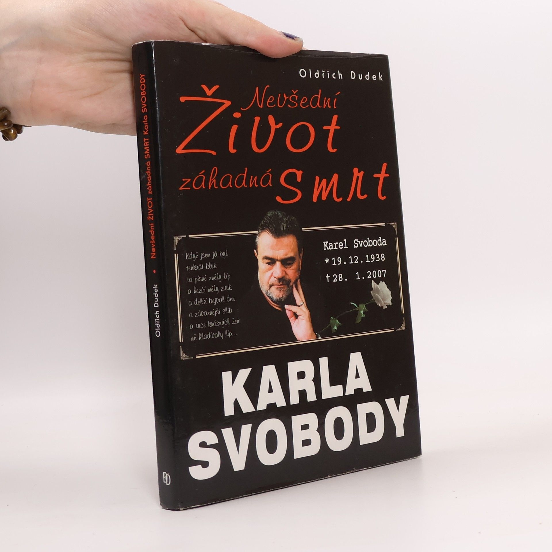 Oldřich Dudek Nevšední život, záhadná smrt Karla Svobody