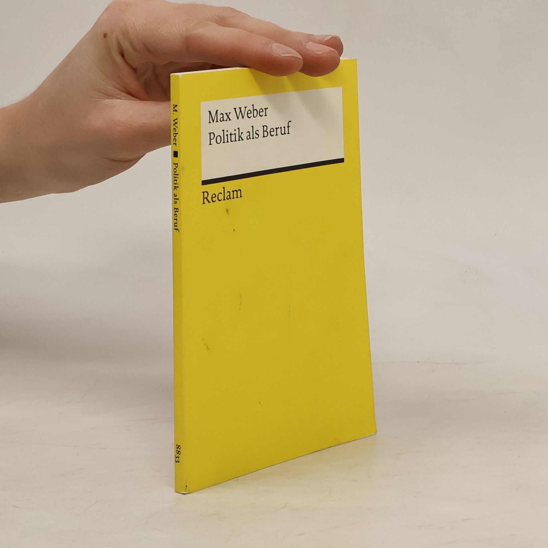 Max Weber Politik als Beruf
