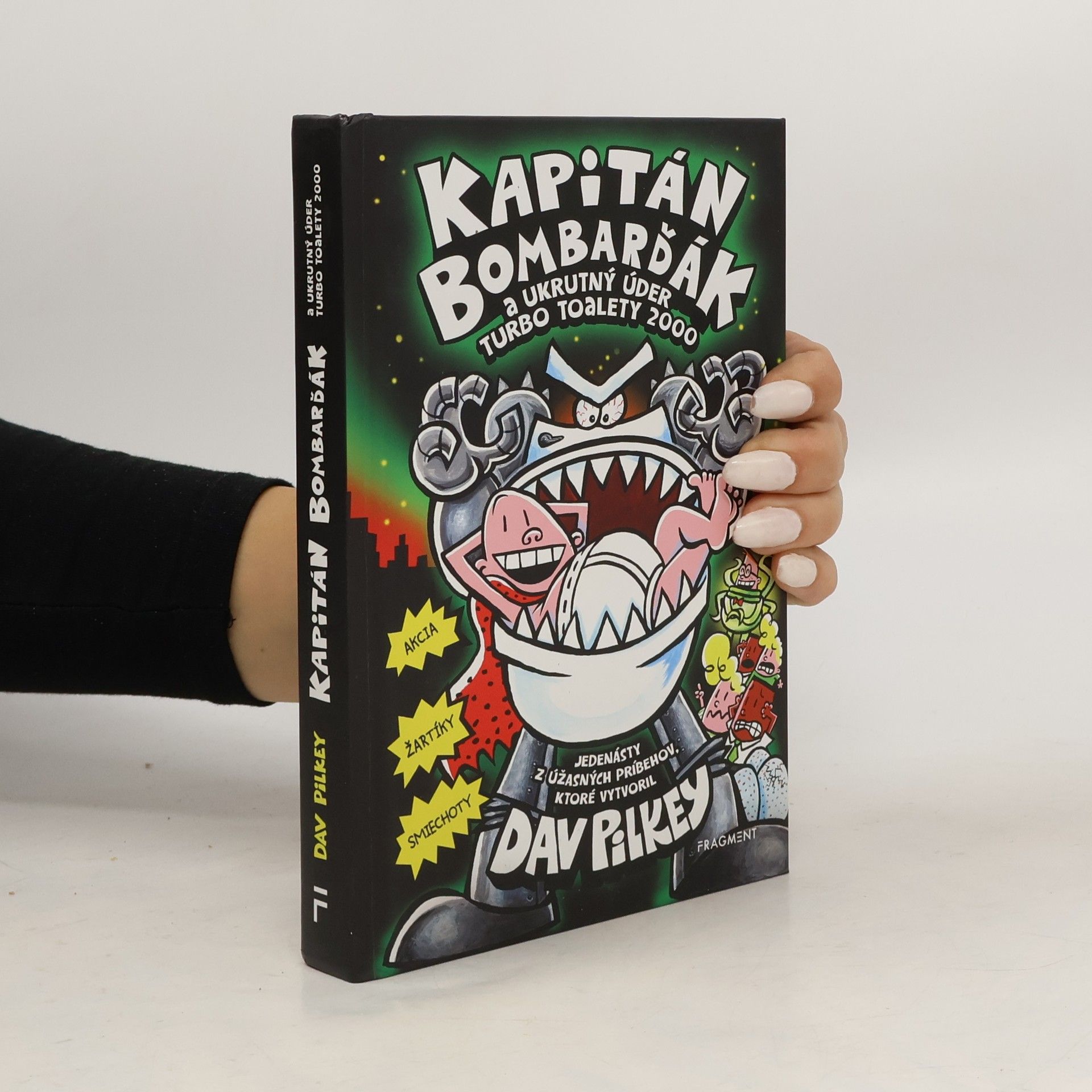 Autorenkollektiv Kapitán Bombarďák a ukrutný úder Turbo Toalety 2000