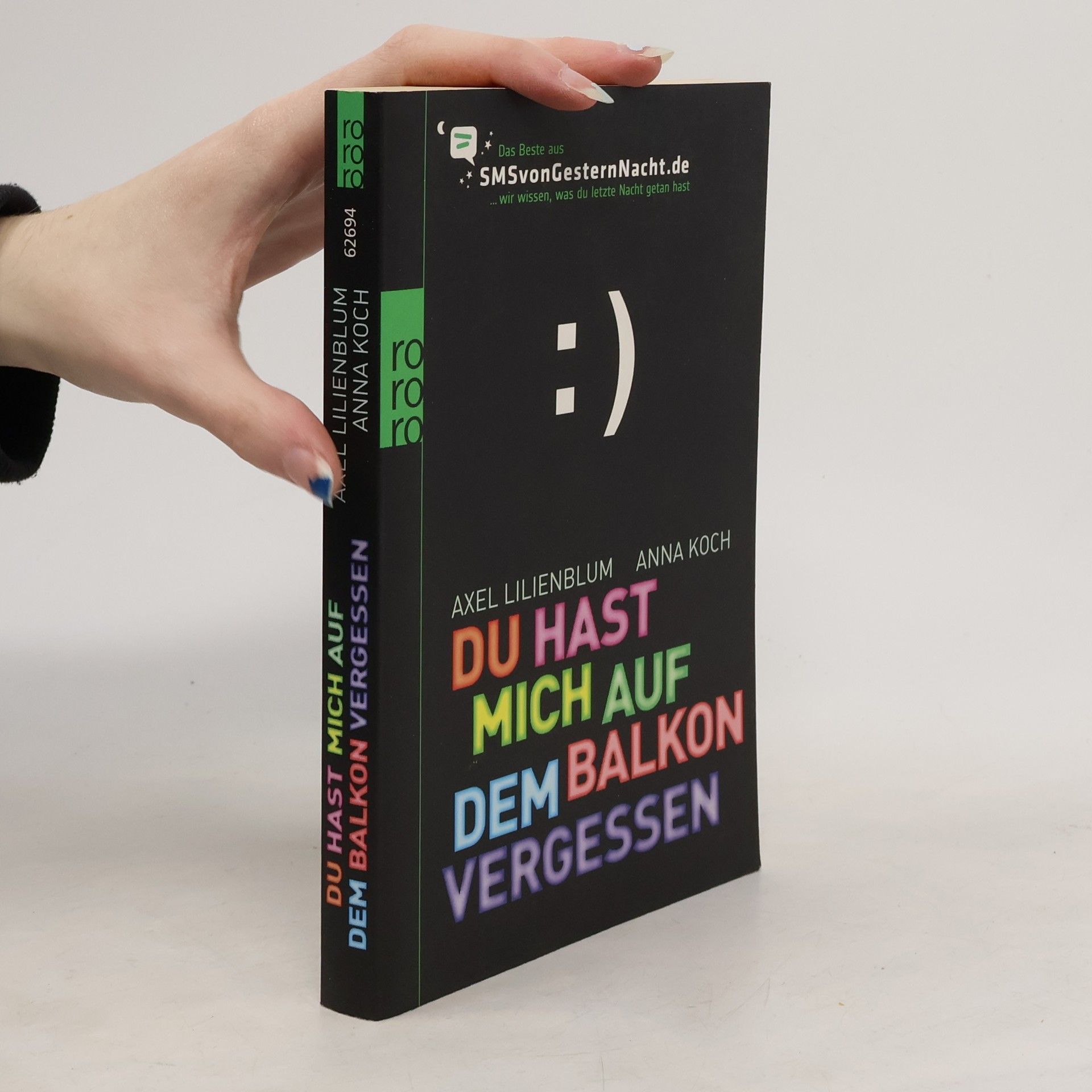 Anna Koch Du hast mich auf dem Balkon vergessen