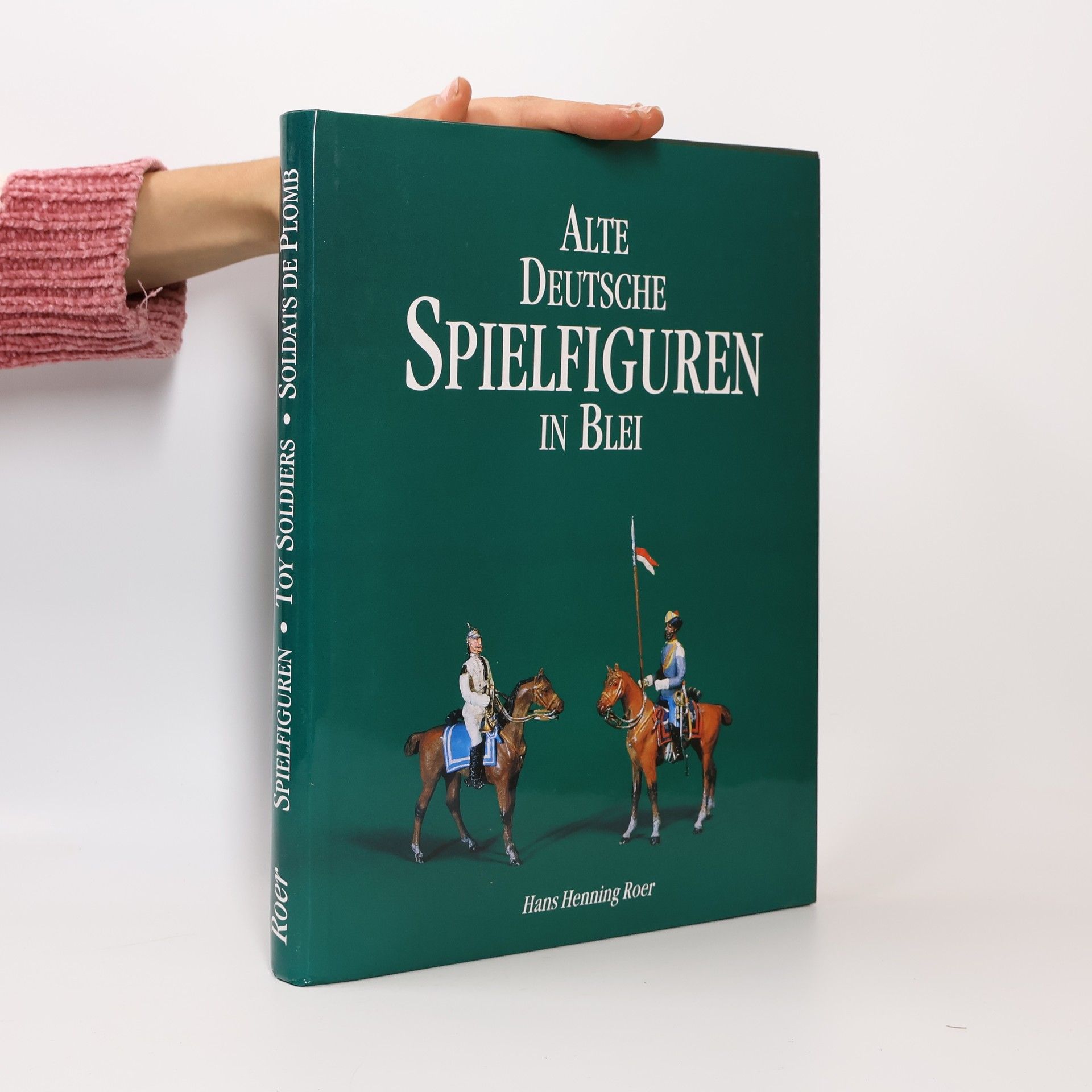 Alte deutsche Spielfiguren in Blei