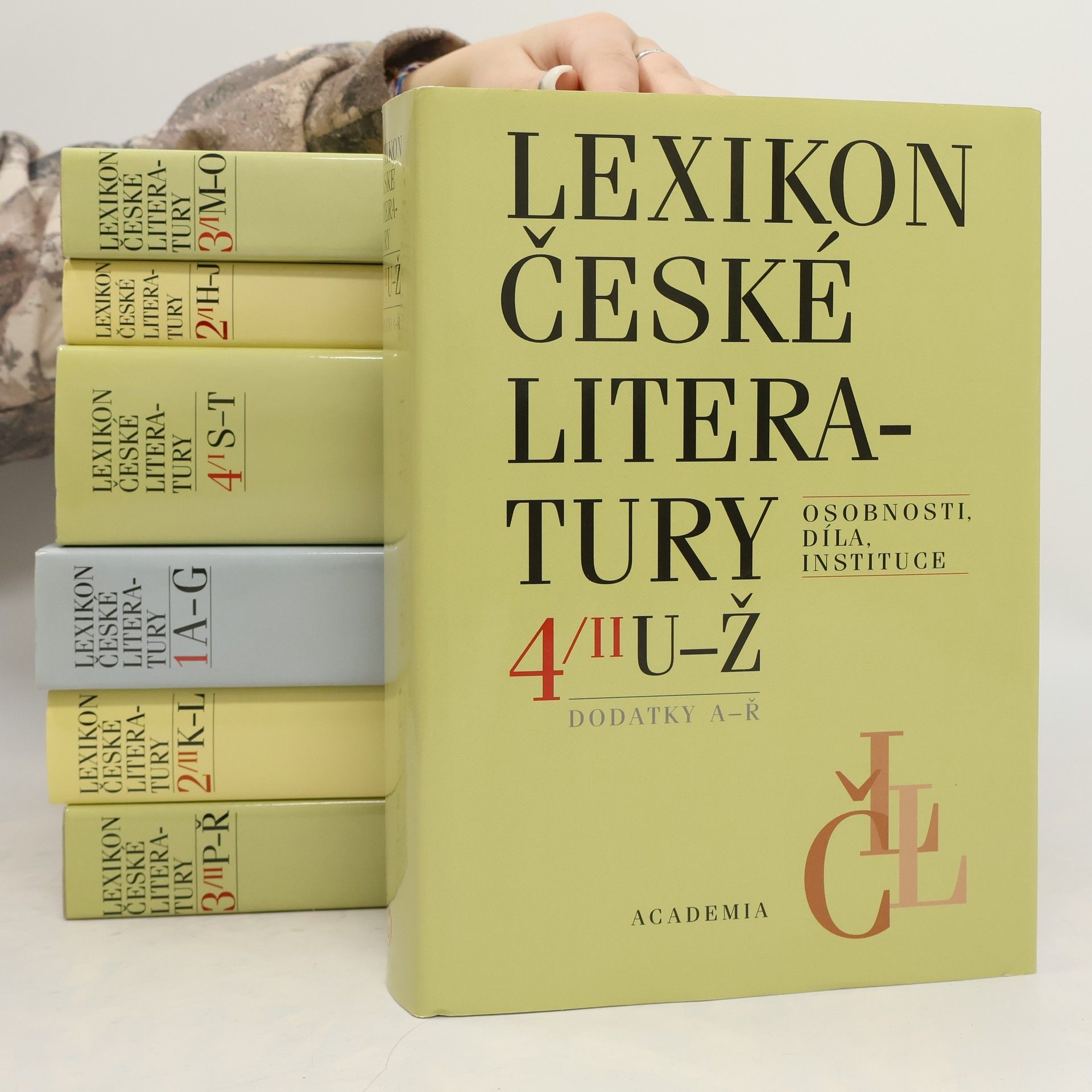 Collectif d'auteurs Lexikon české literatury 1-4