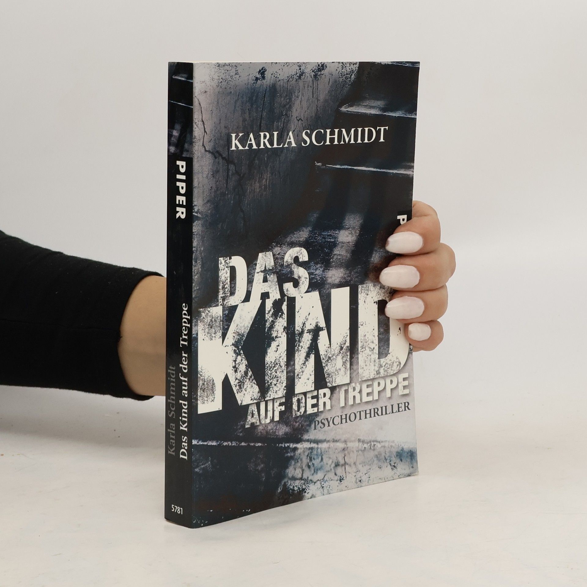 Karl A. Schmidt Das Kind auf der Treppe