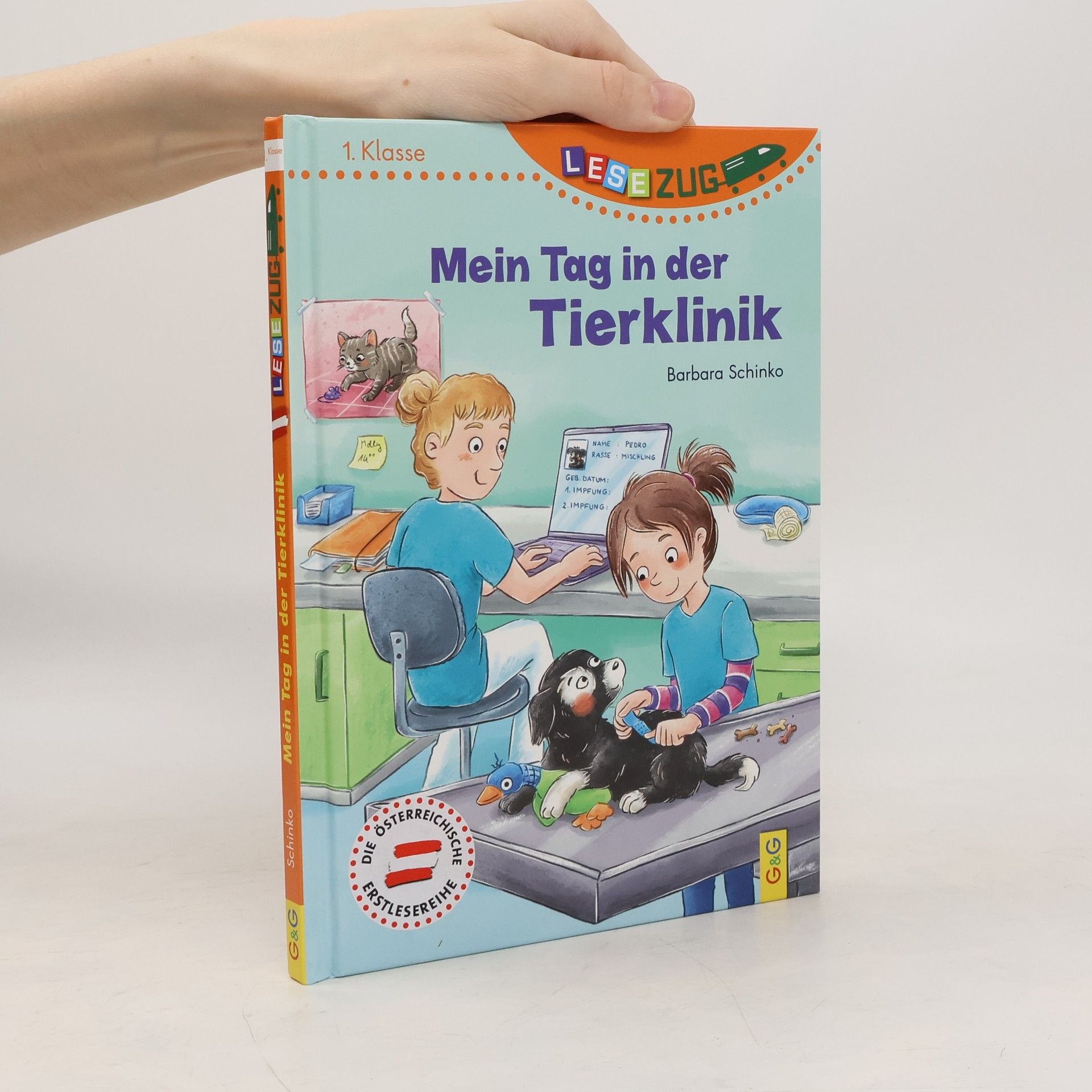 LESEZUG/1. Klasse: Mein Tag in der Tierklinik