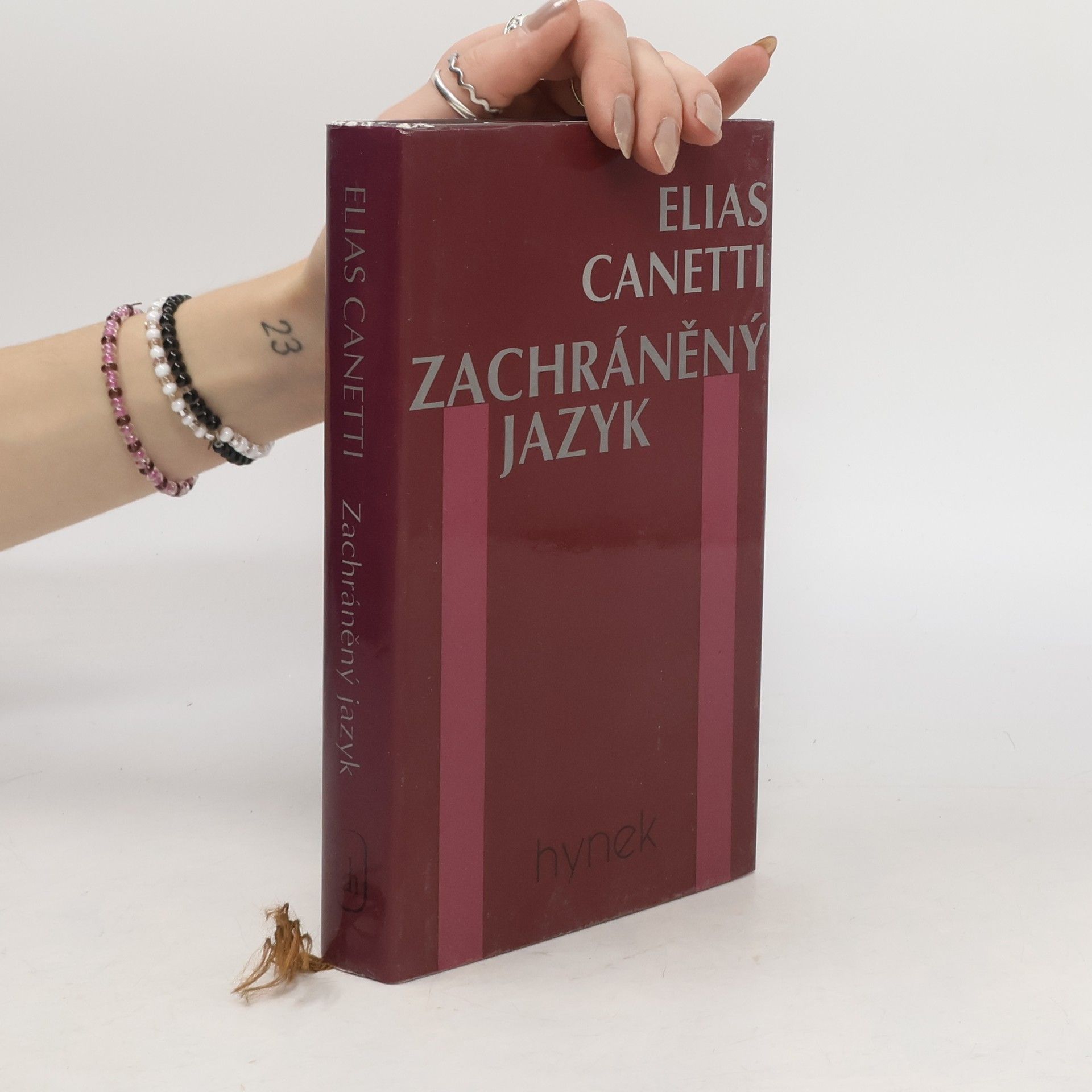 Elias Canetti Zachráněný jazyk: Příběh jednoho mládí