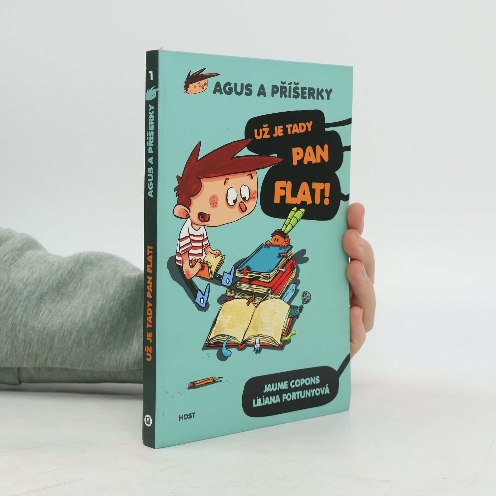 Jaume Copons Agus a příšerky. Už je tady pan Flat!