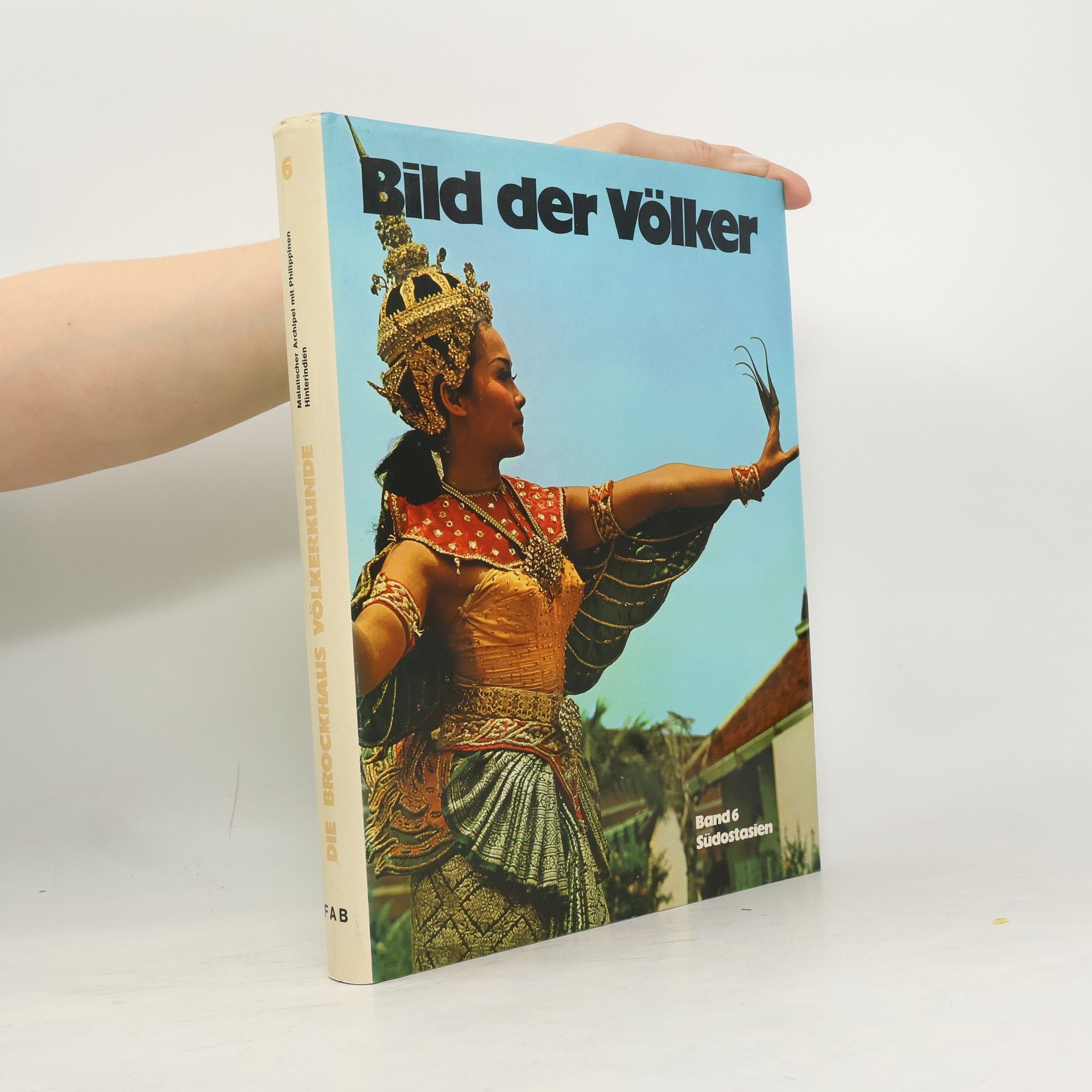 Bild der Völker. Malalischer Archipel mit Philippinen Hinterindien