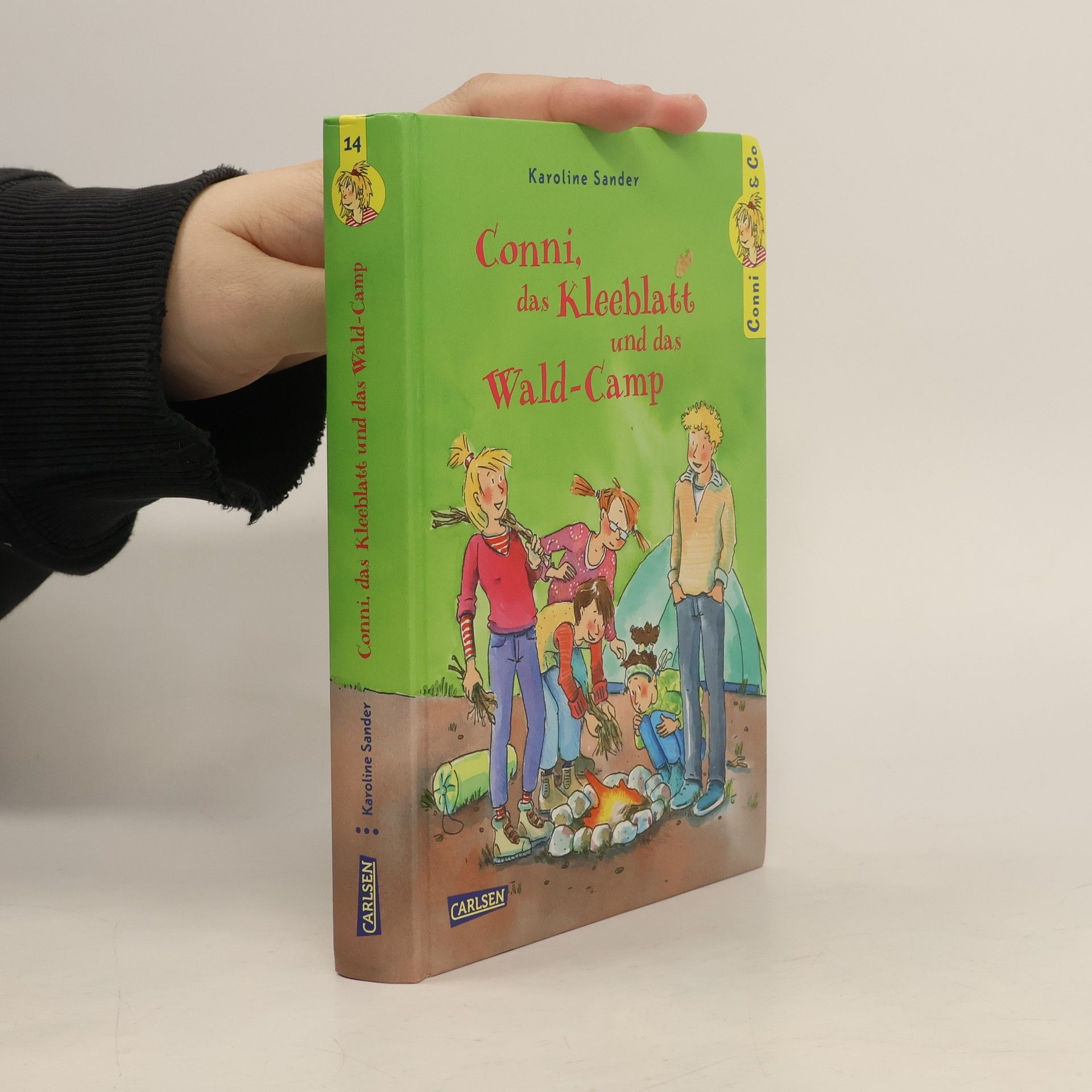 Karoline Sander Conni, das Kleeblatt und das Wald-Camp 14