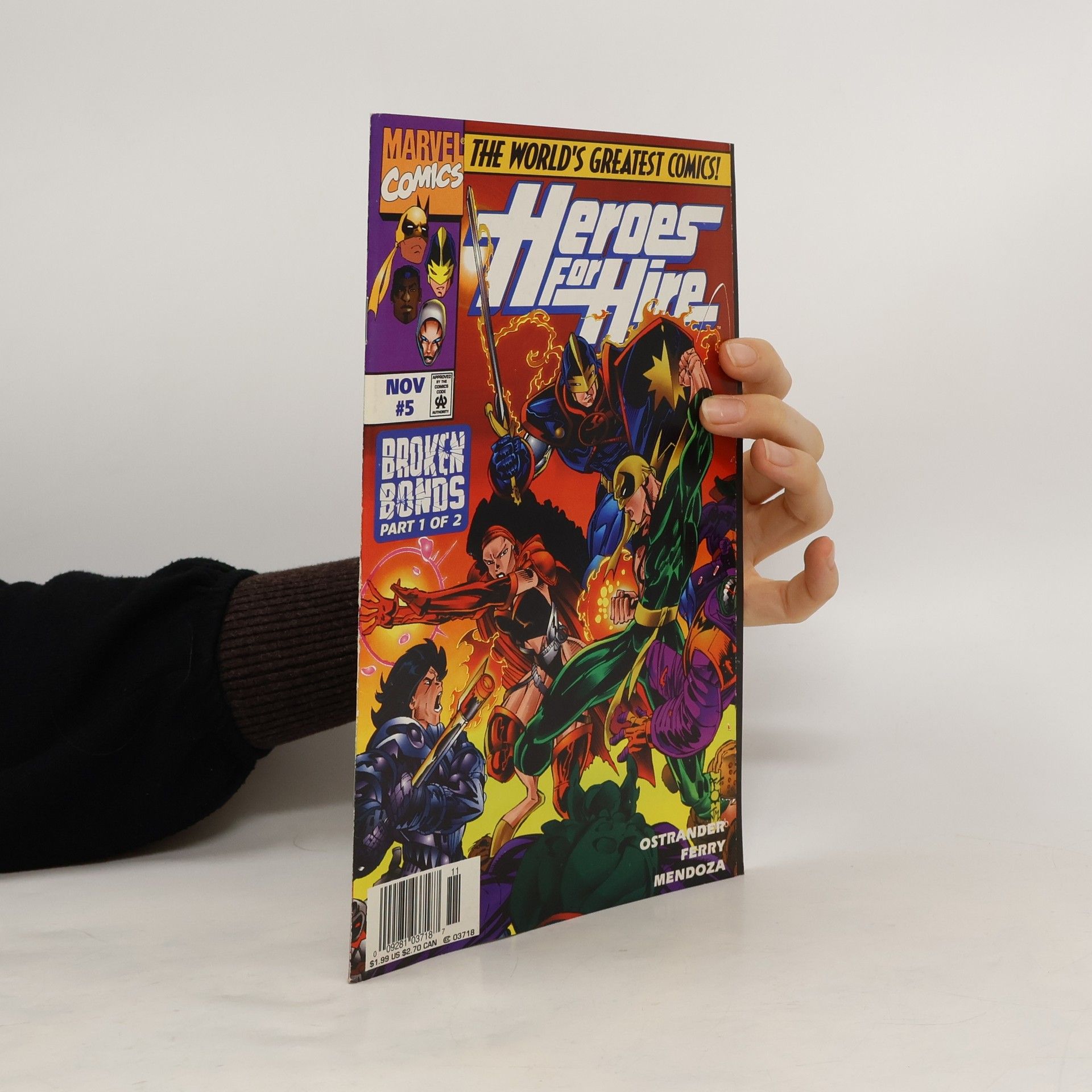 Collectif d'auteurs Heroes for Hire 5