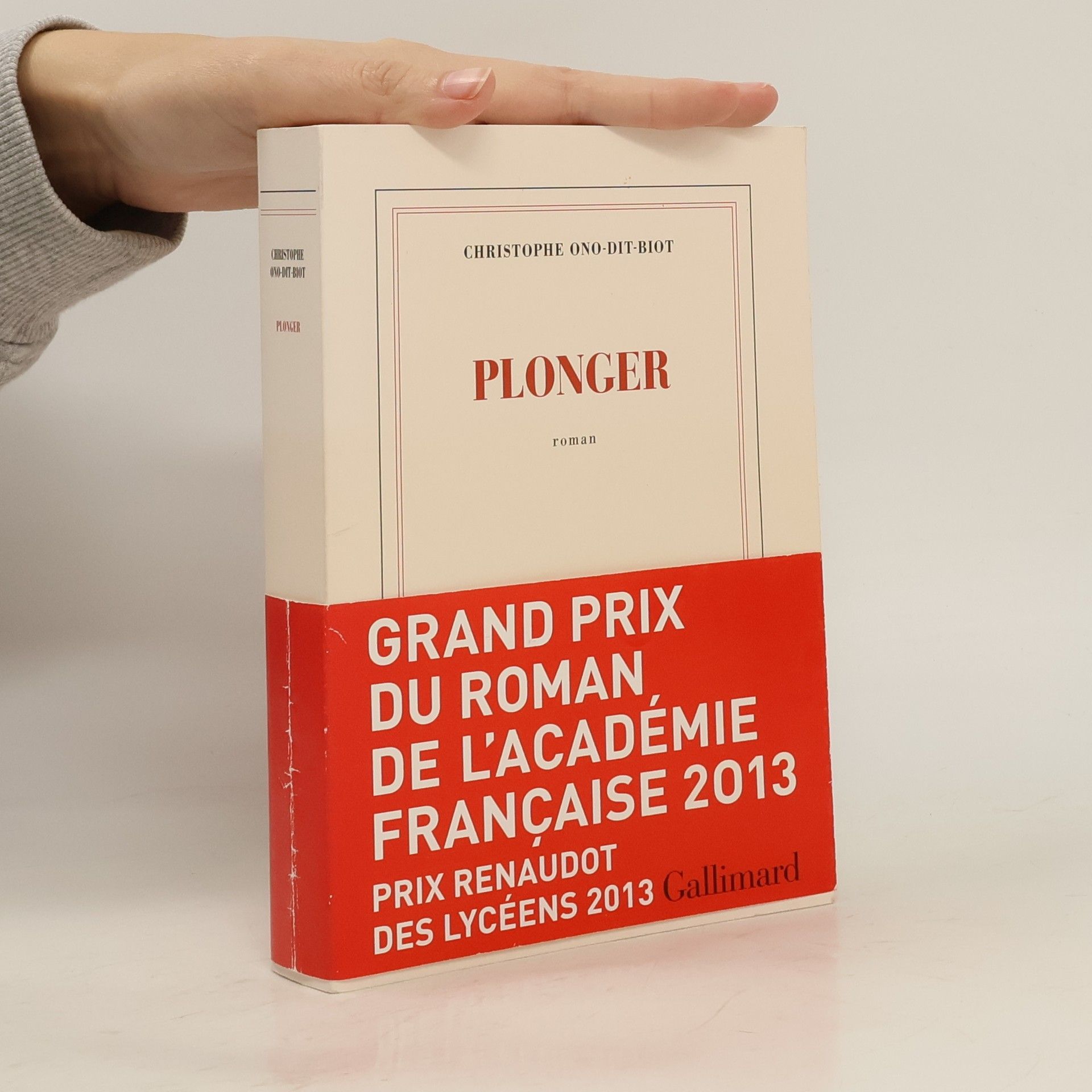 Plonger. Ausgezeichnet mit dem Les lauriers verts de la forêt des livres, prix de la rentrée 2013 und mit dem Grand prix du roman de l'Académie française 2013