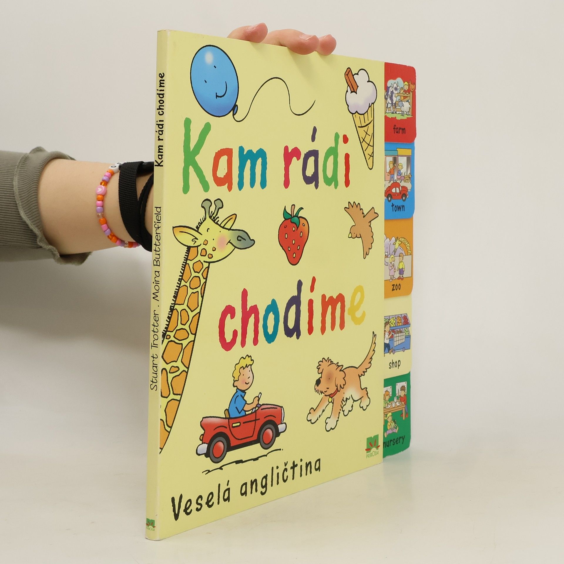 Moira Butterfield Kam rádi chodíme. Veselá angličtina