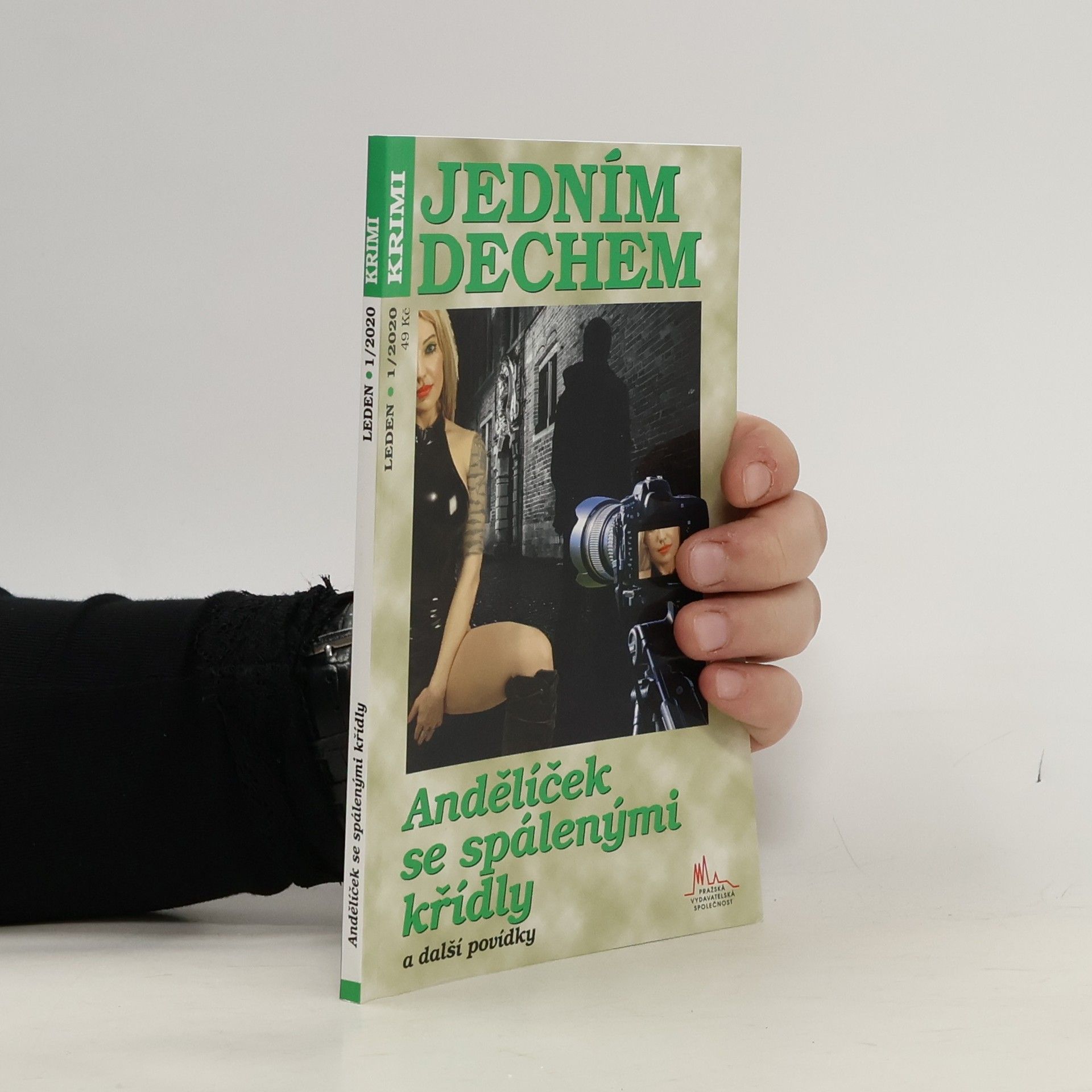 * antologie Andělíček se spálenými křídly a další krimi povídky