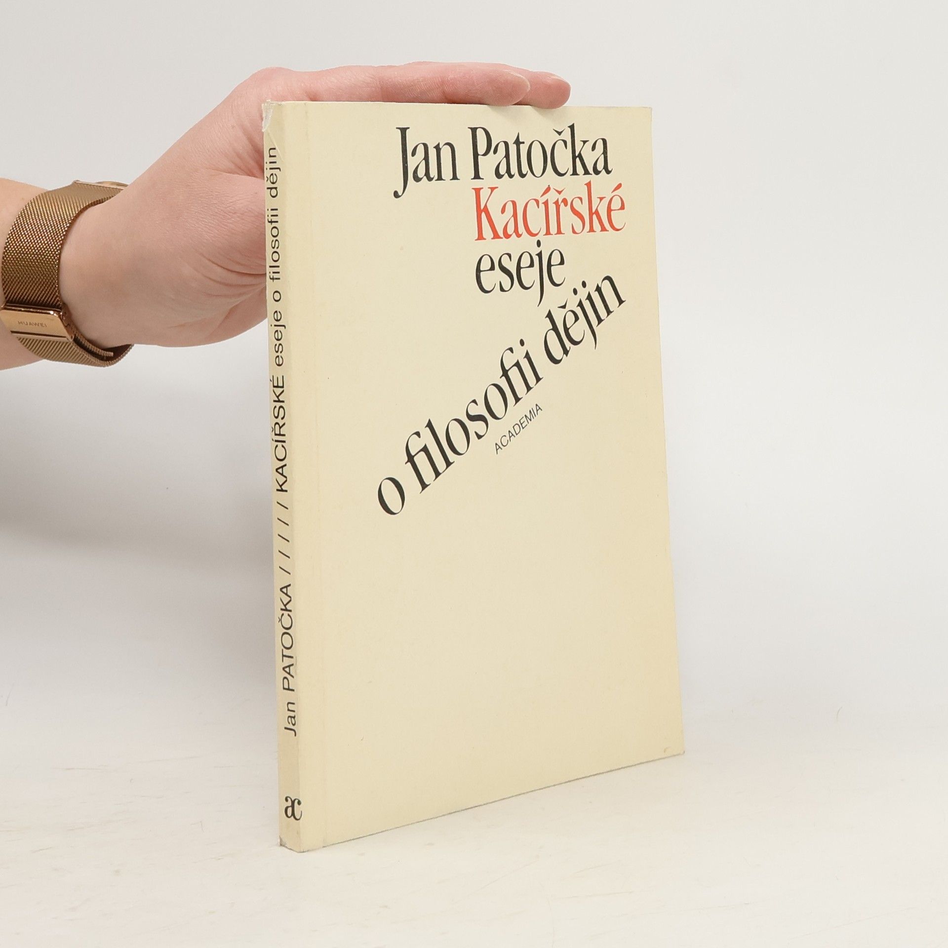 Jan Patočka Kacířské eseje o filosofii dějin