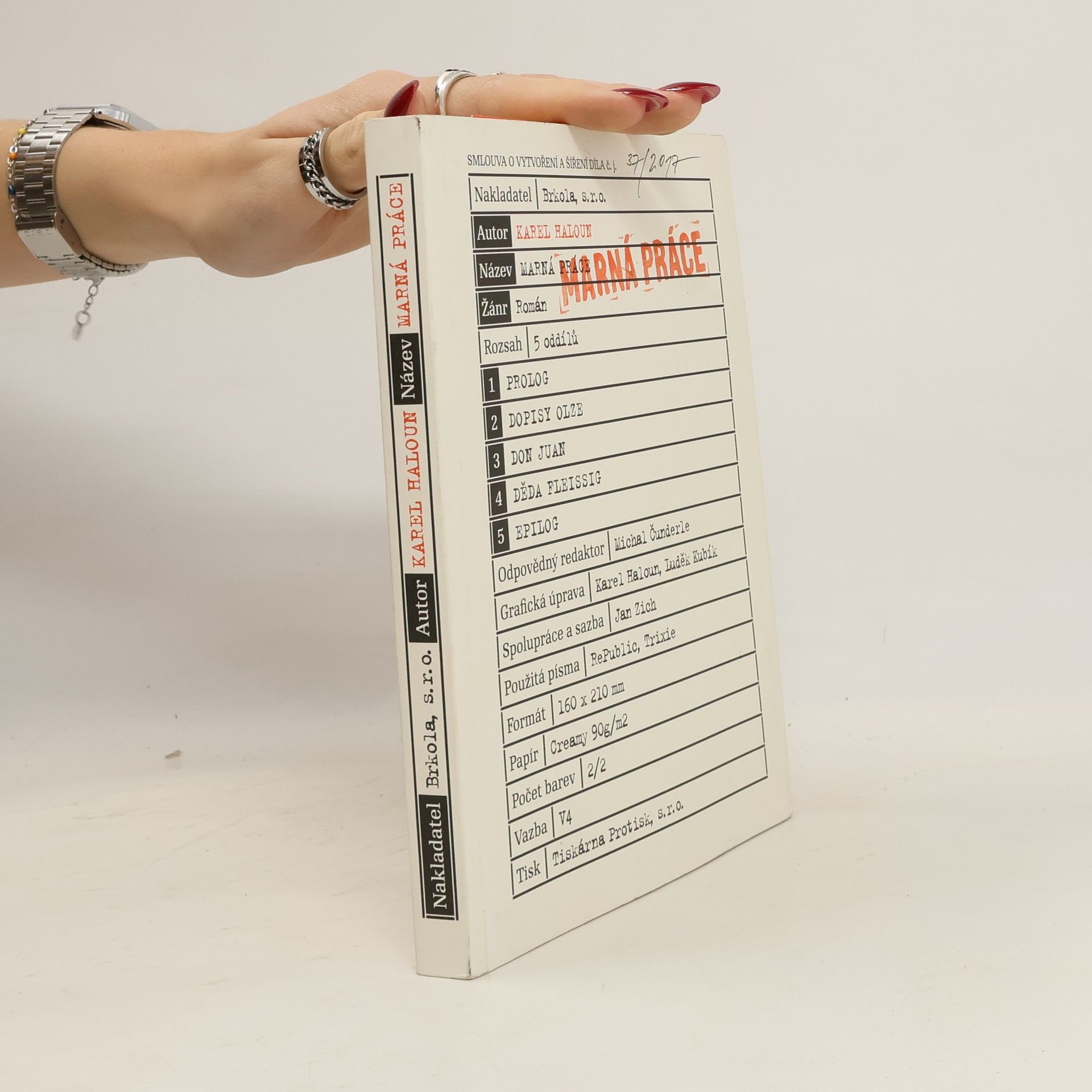 Marná práce: Román