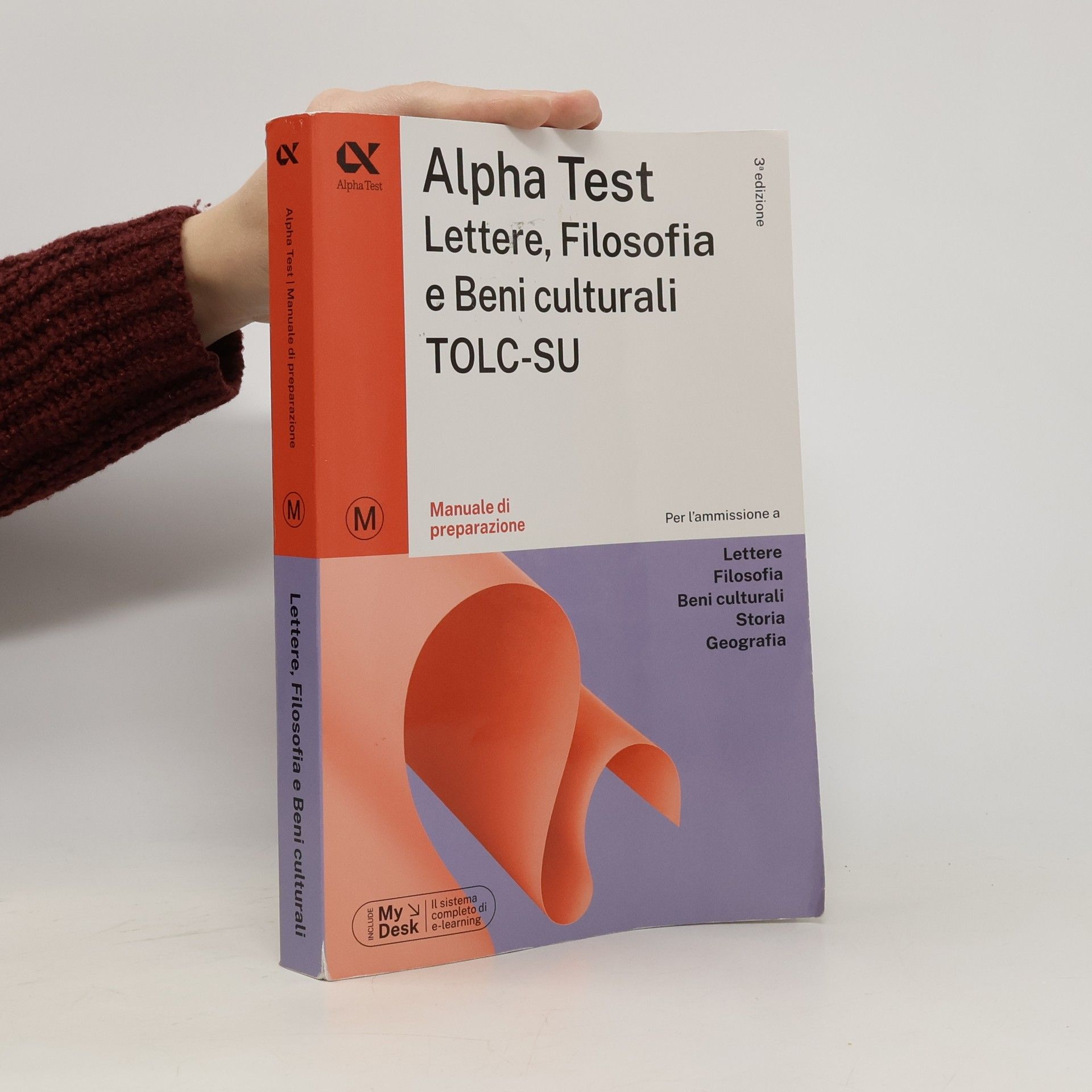 AA.VV. Alpha Test Lettere, Filosofia e Beni Culturali TOLC-SU