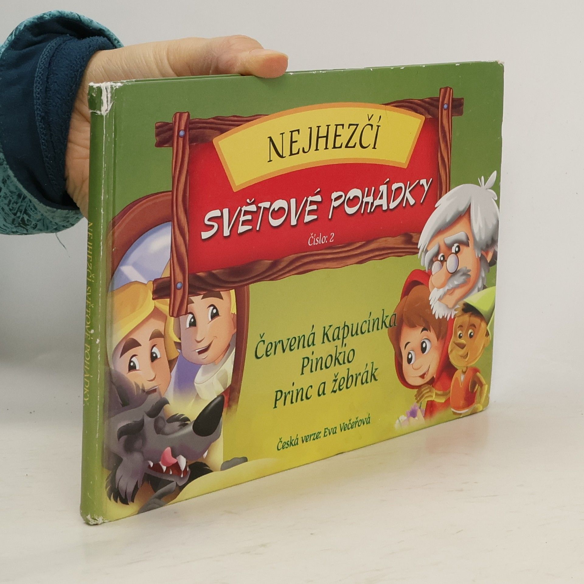 Nejhezčí světové pohádky - číslo 2, Červená Kapucínka. Pinokio. Princ a žebrák