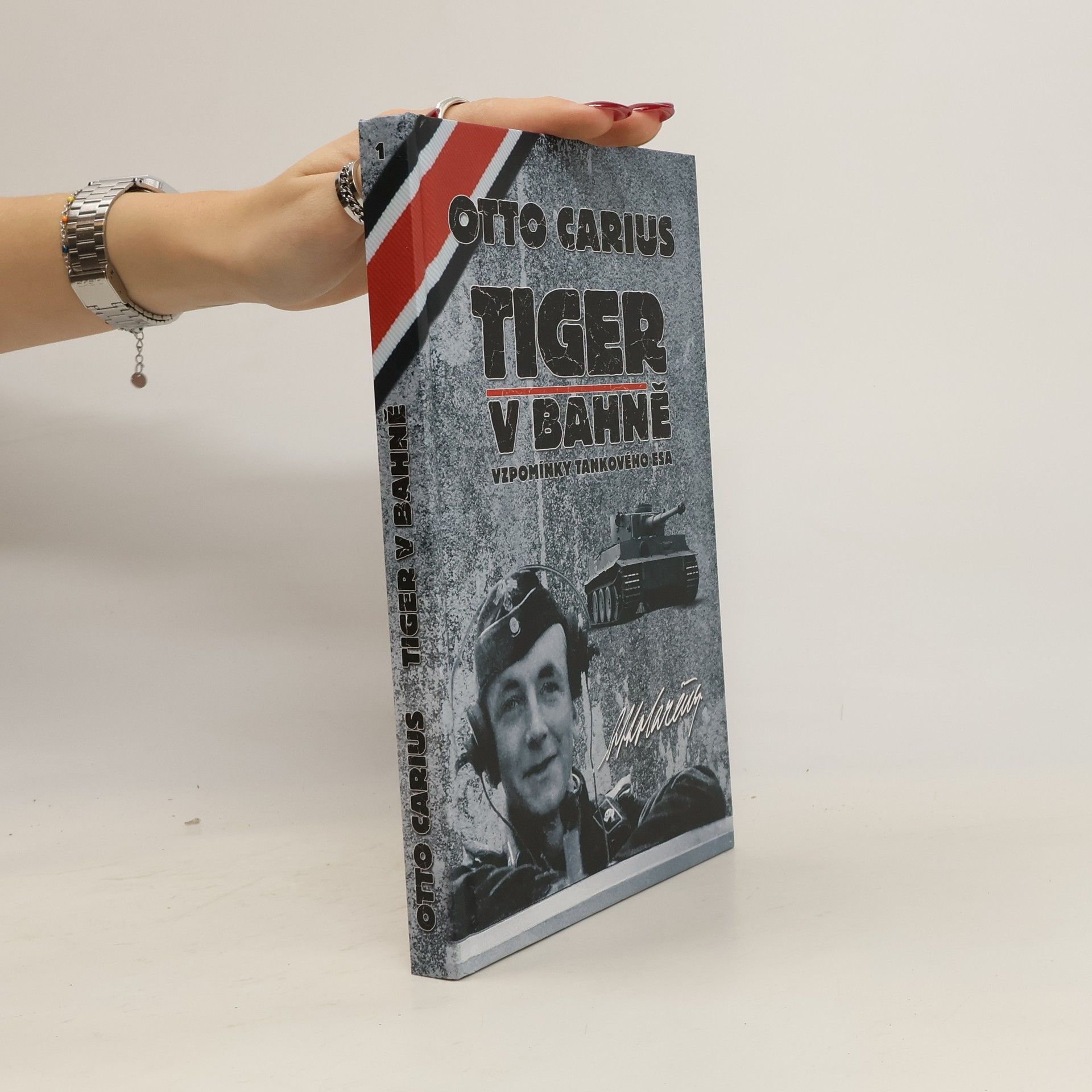 Otto Carius Tiger v bahně