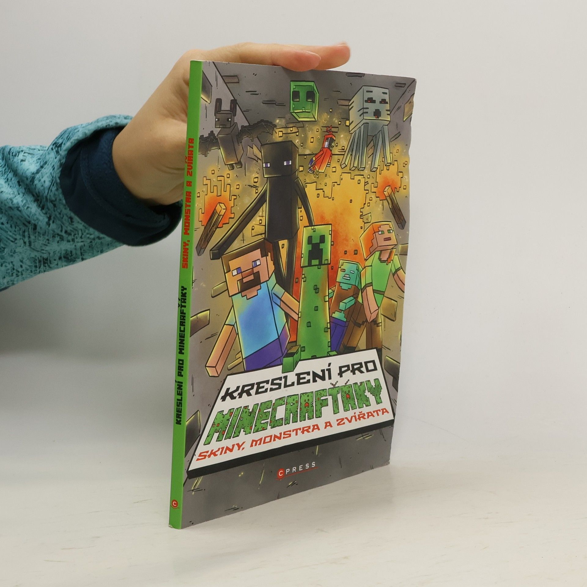 Collectif d'auteurs Kreslení pro minecrafťáky. Skiny, monstra a zvířata