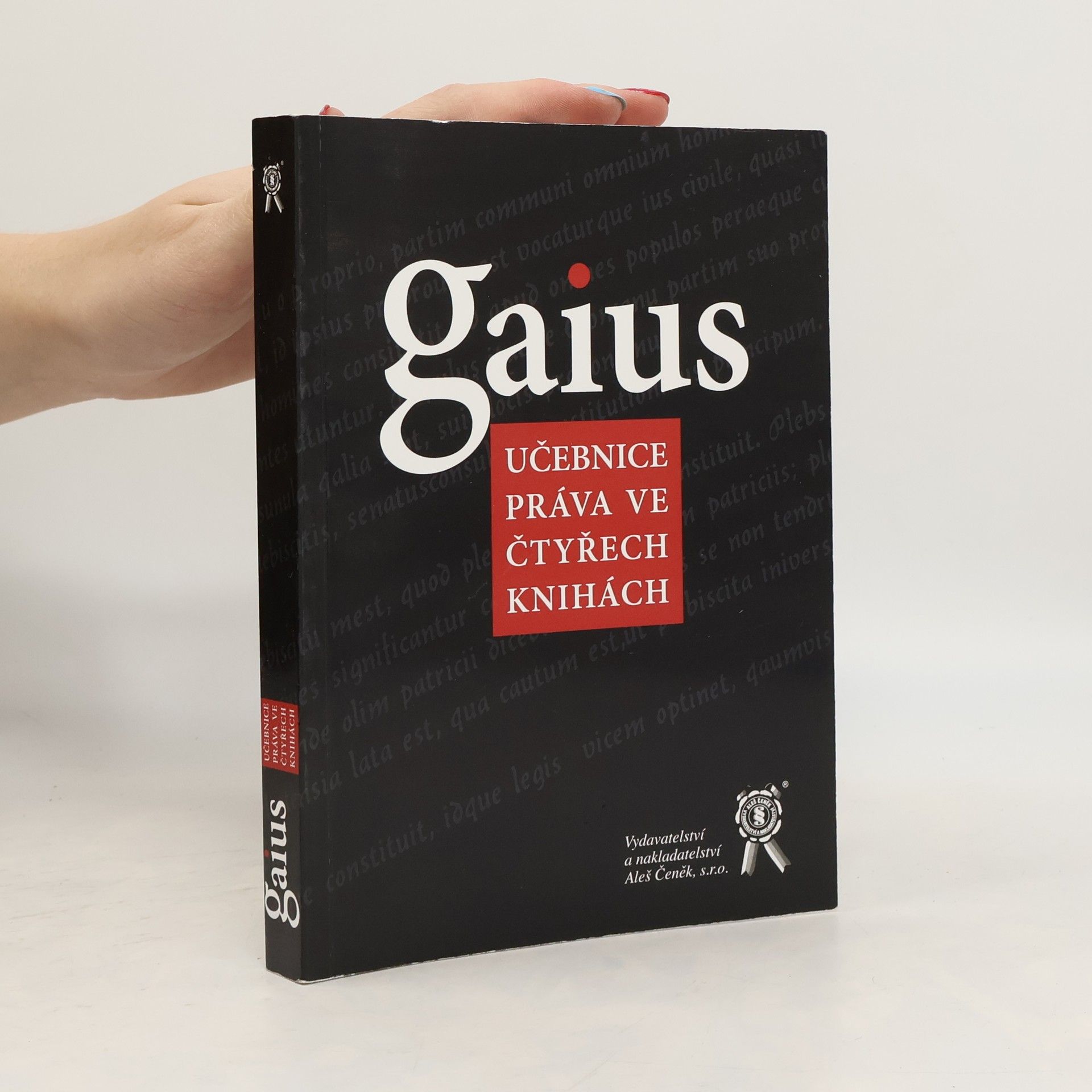 činný Gaius Učebnice práva ve čtyřech knihách