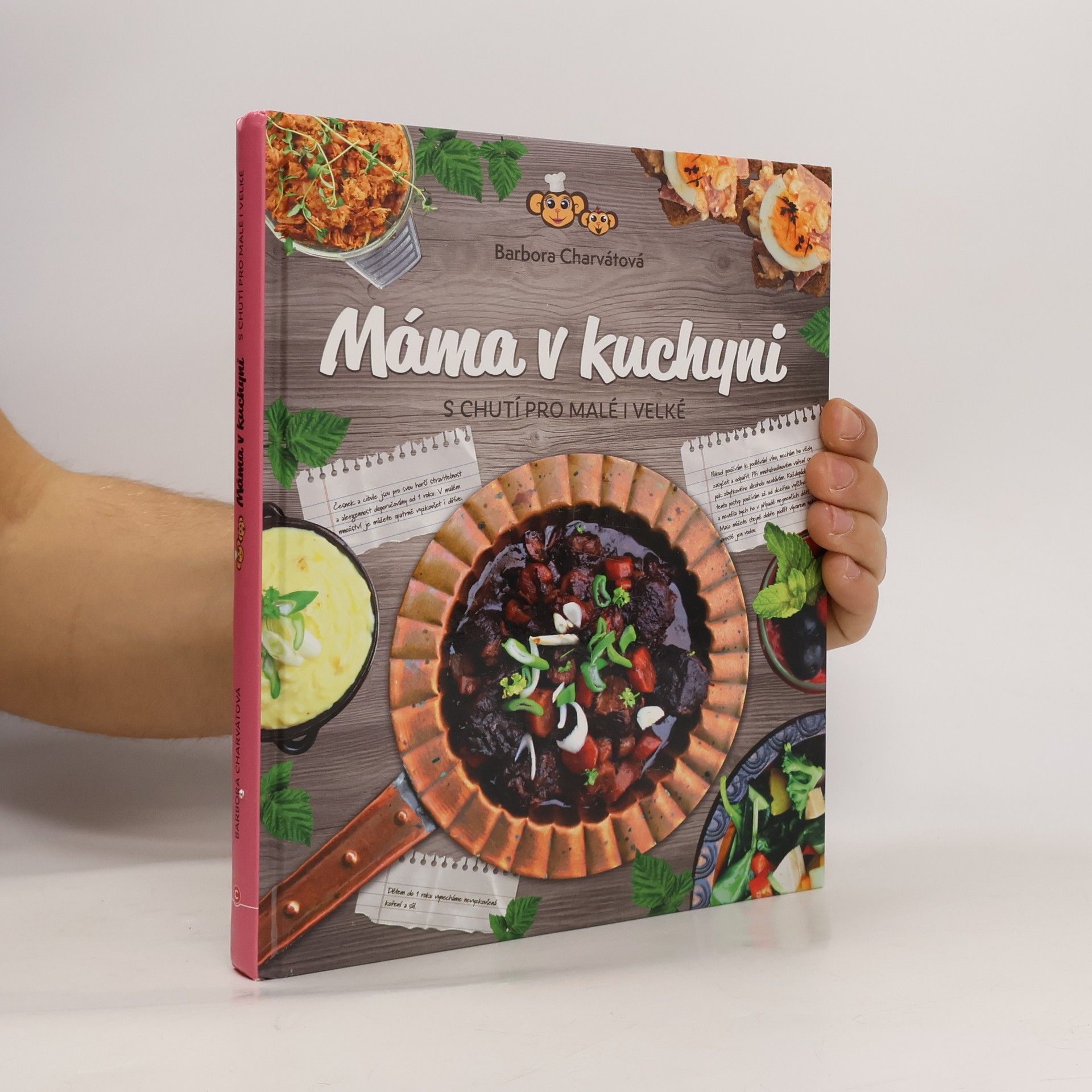 Barbora Charvátová Máma v kuchyni. S chutí pro malé i velké