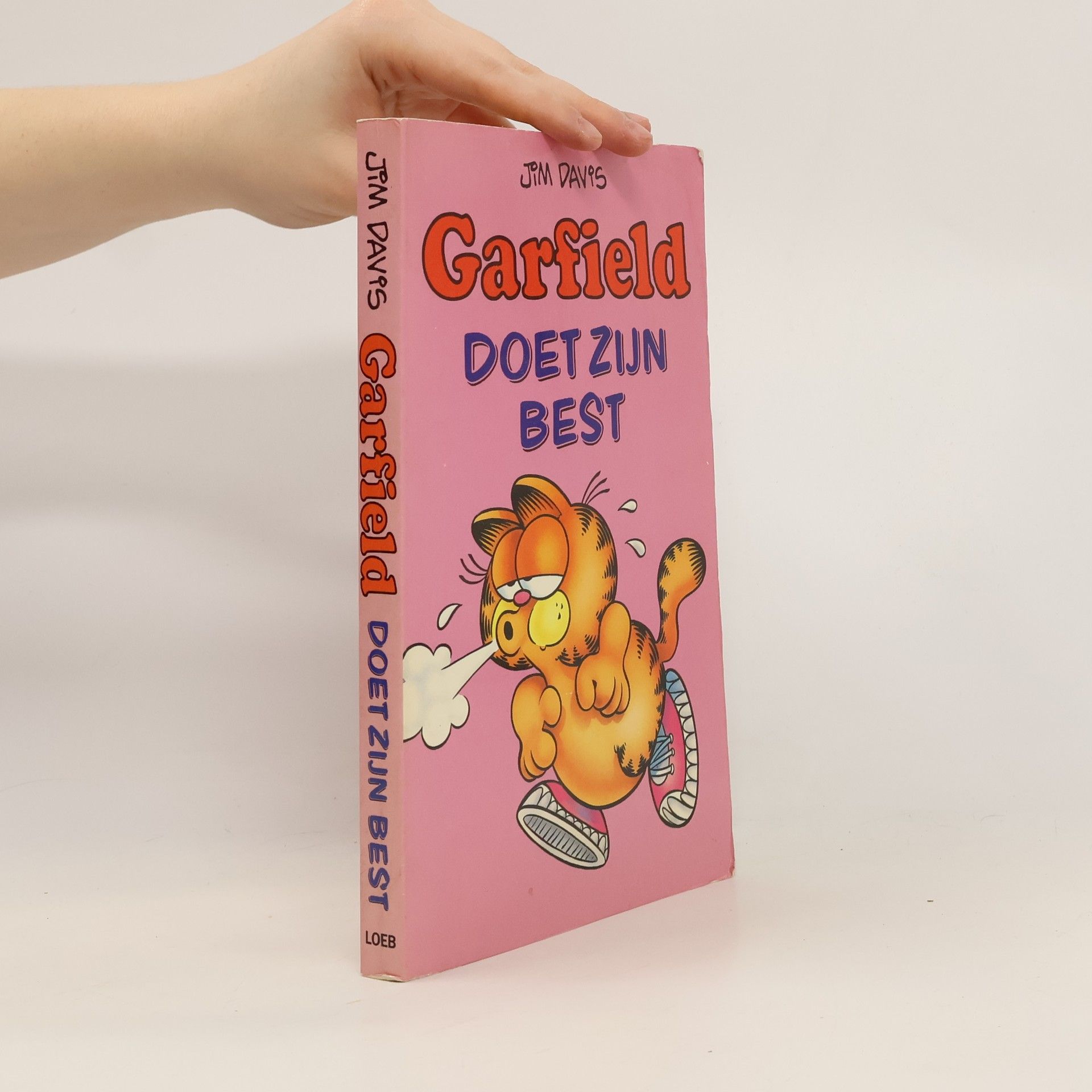 Jim Davis Garfield doet zijn best
