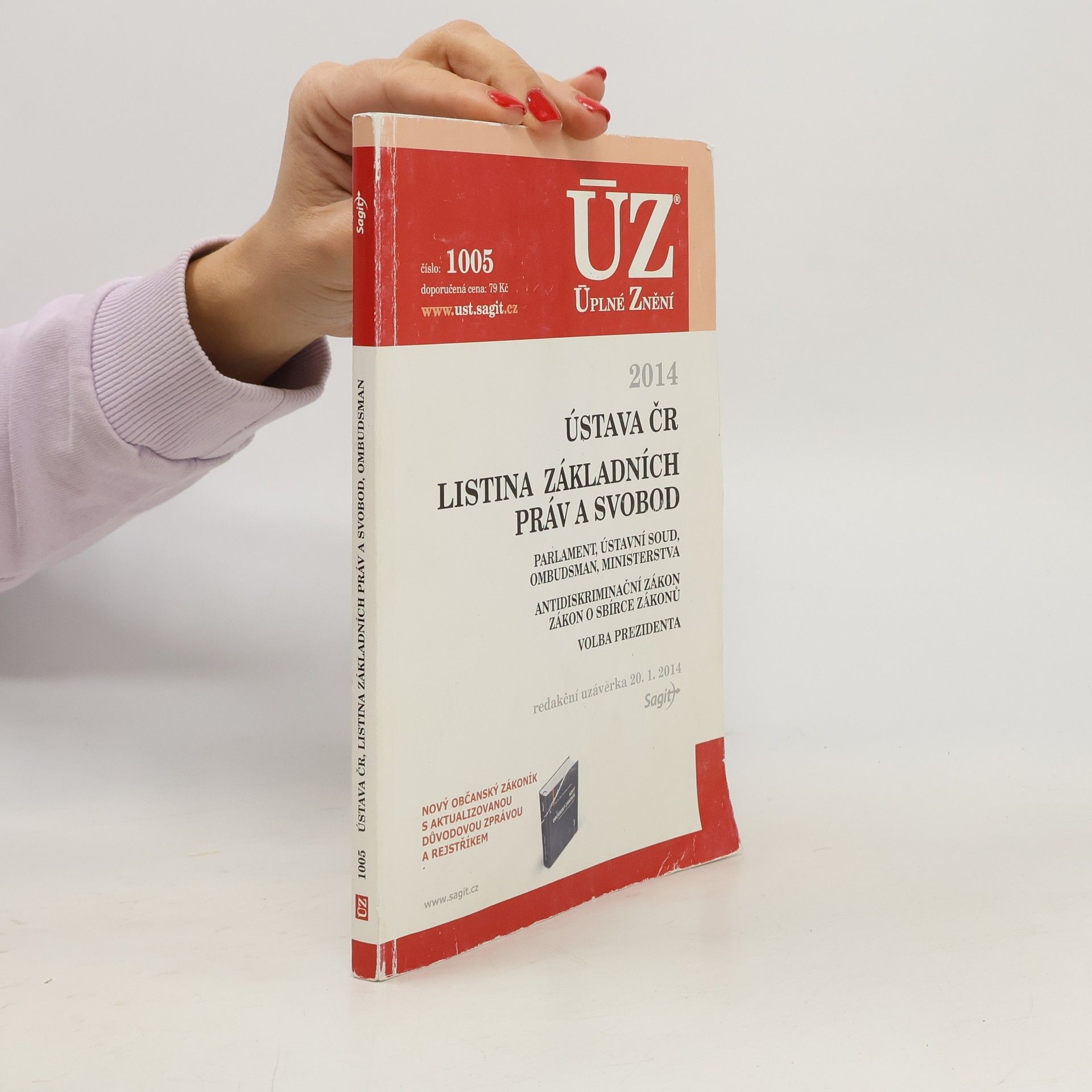 Collectif d'auteurs Ústava ČR. Listina základních práv a svobod.