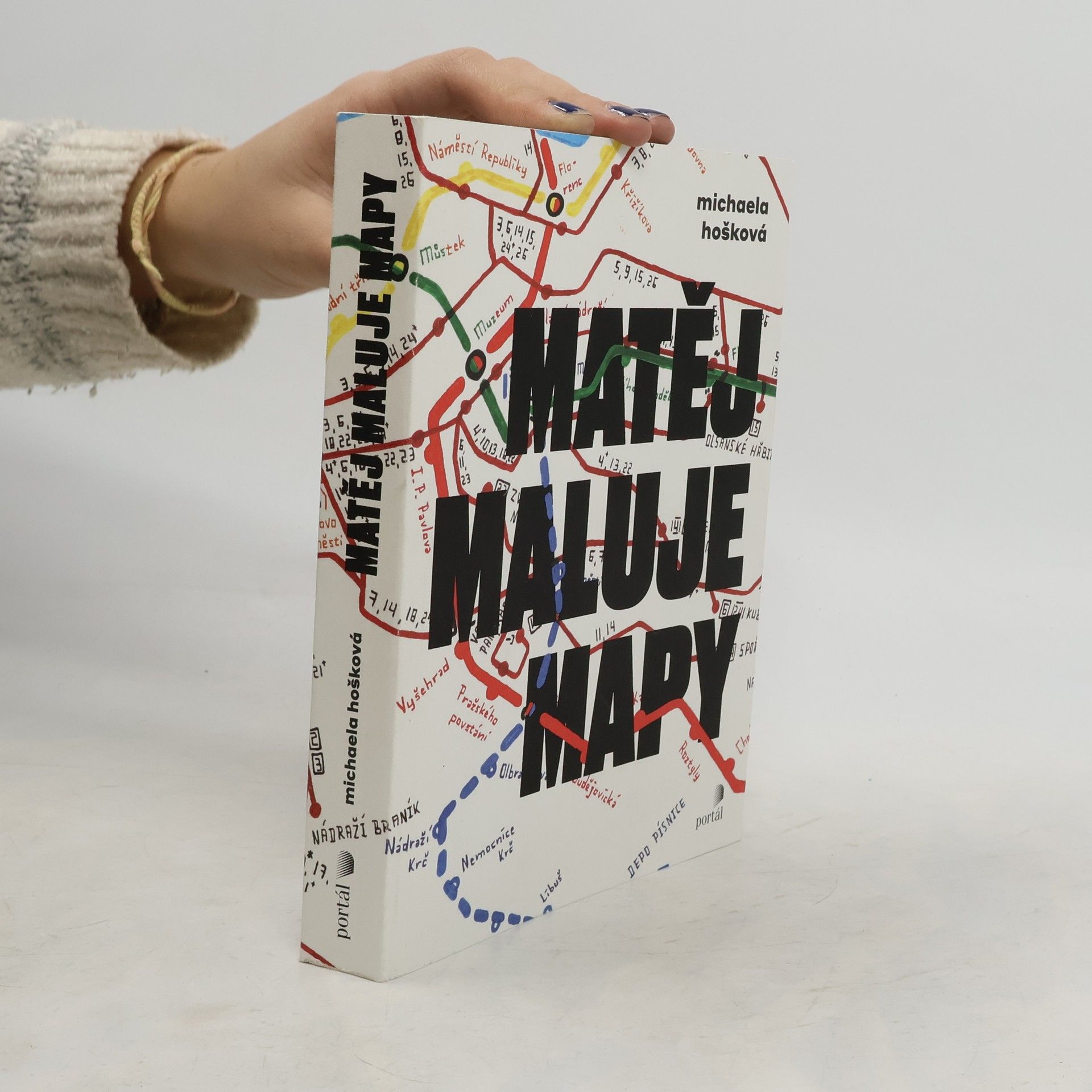 Michaela Hošková Matěj maluje mapy