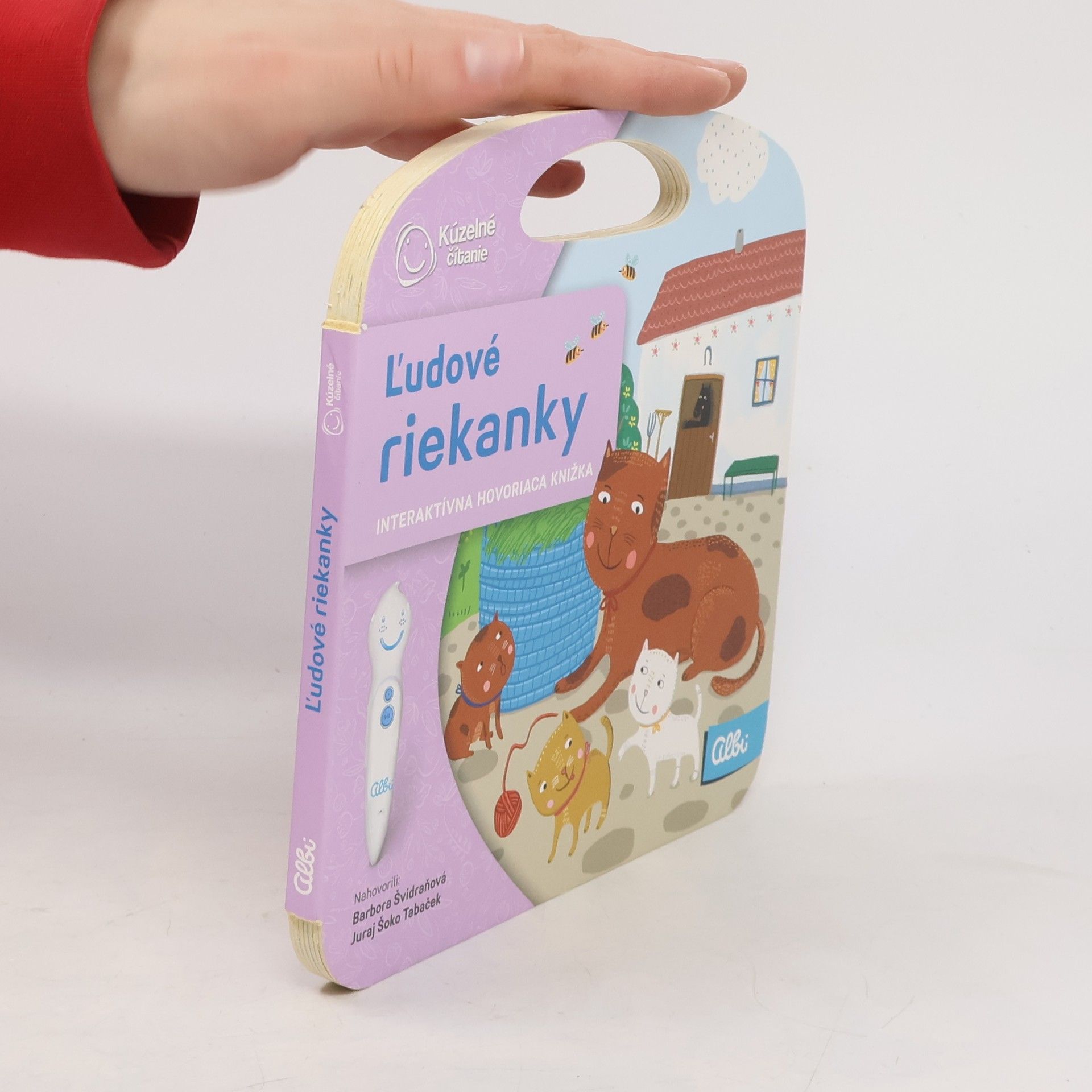 L'udové riekanky: interaktívna hovoriaca knižka