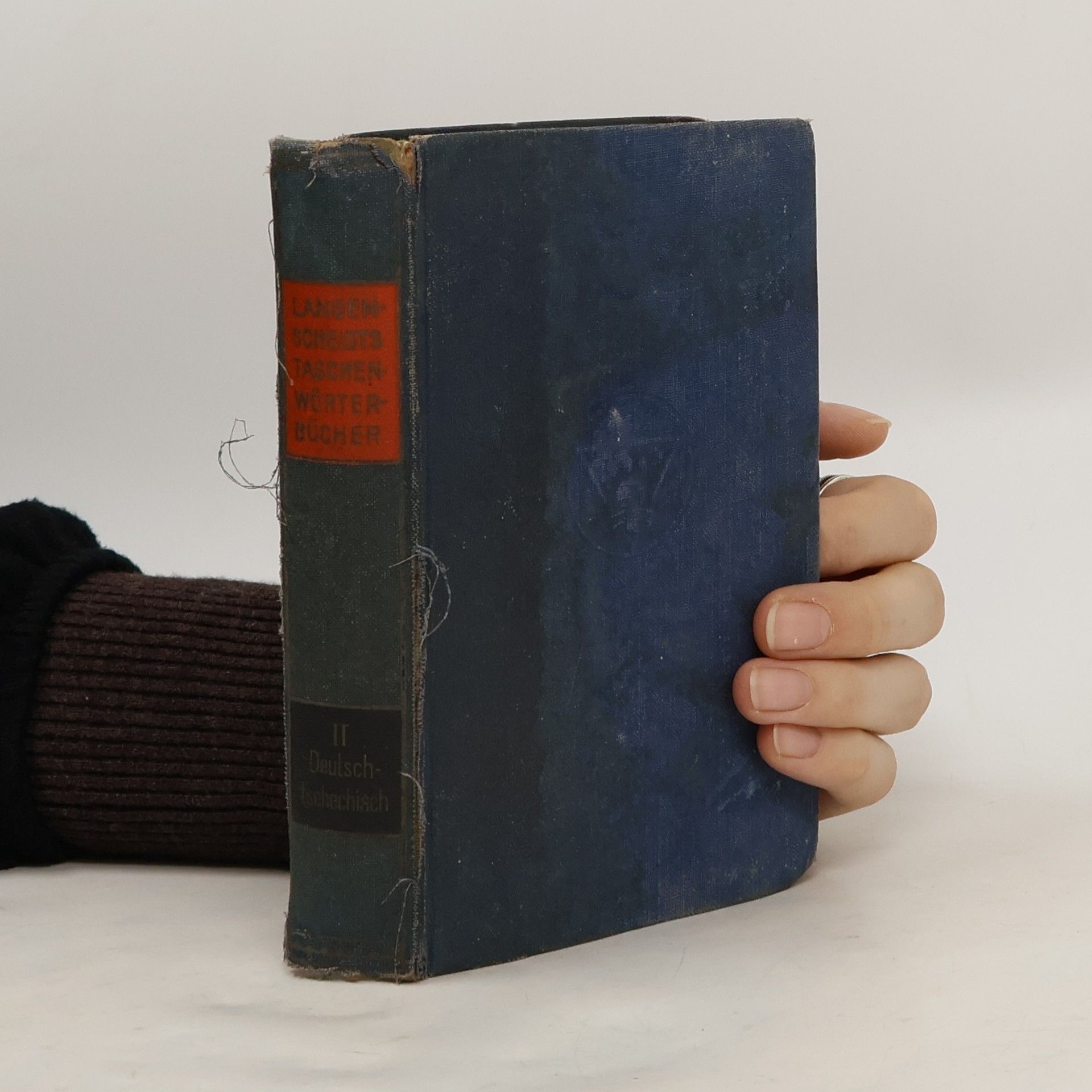 Langenscheidtův kapesní slovník jazyka českého a německého. Druhý díl. Slovník německo-český